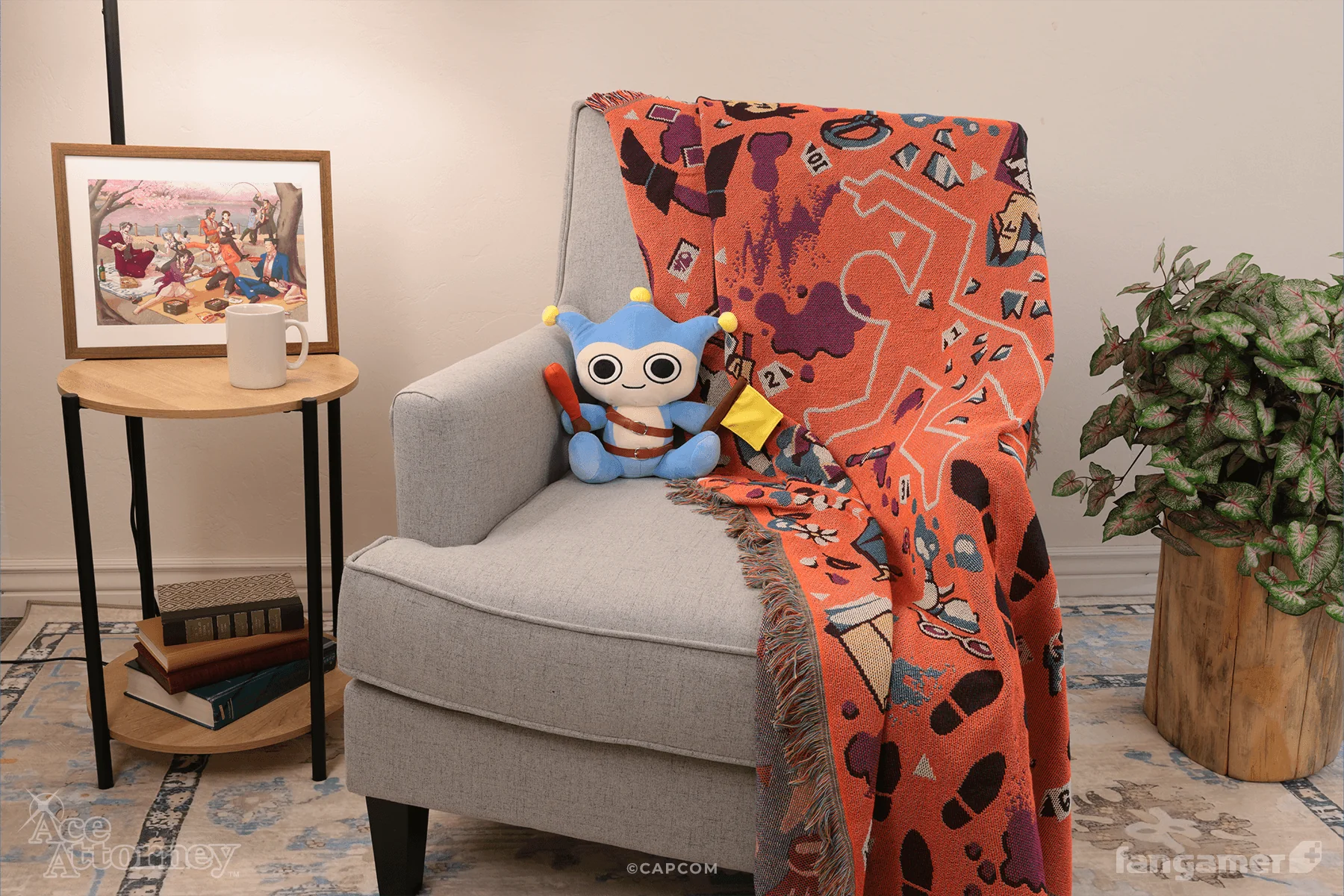 Crime Scene Throw Blanket - Image 4