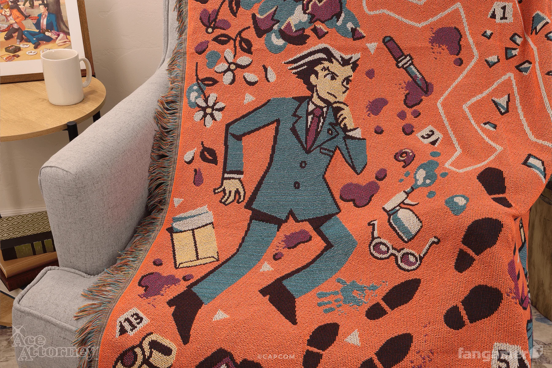 Crime Scene Throw Blanket - Image 6