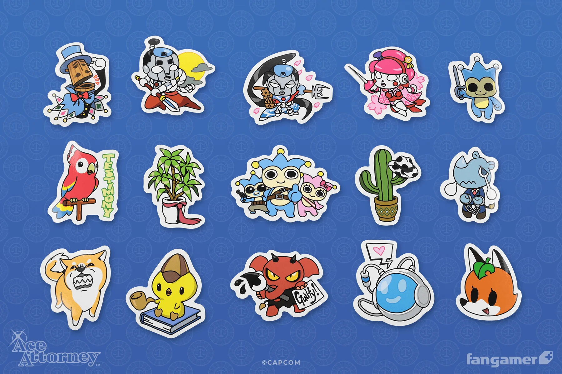Criminally Cute Mascot Sticker Set - Image 3