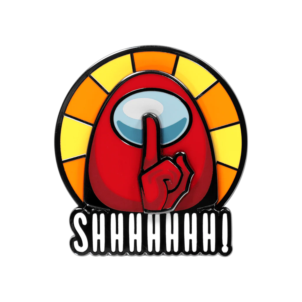 Shhhhhhh! Spinning Pin - Image 2