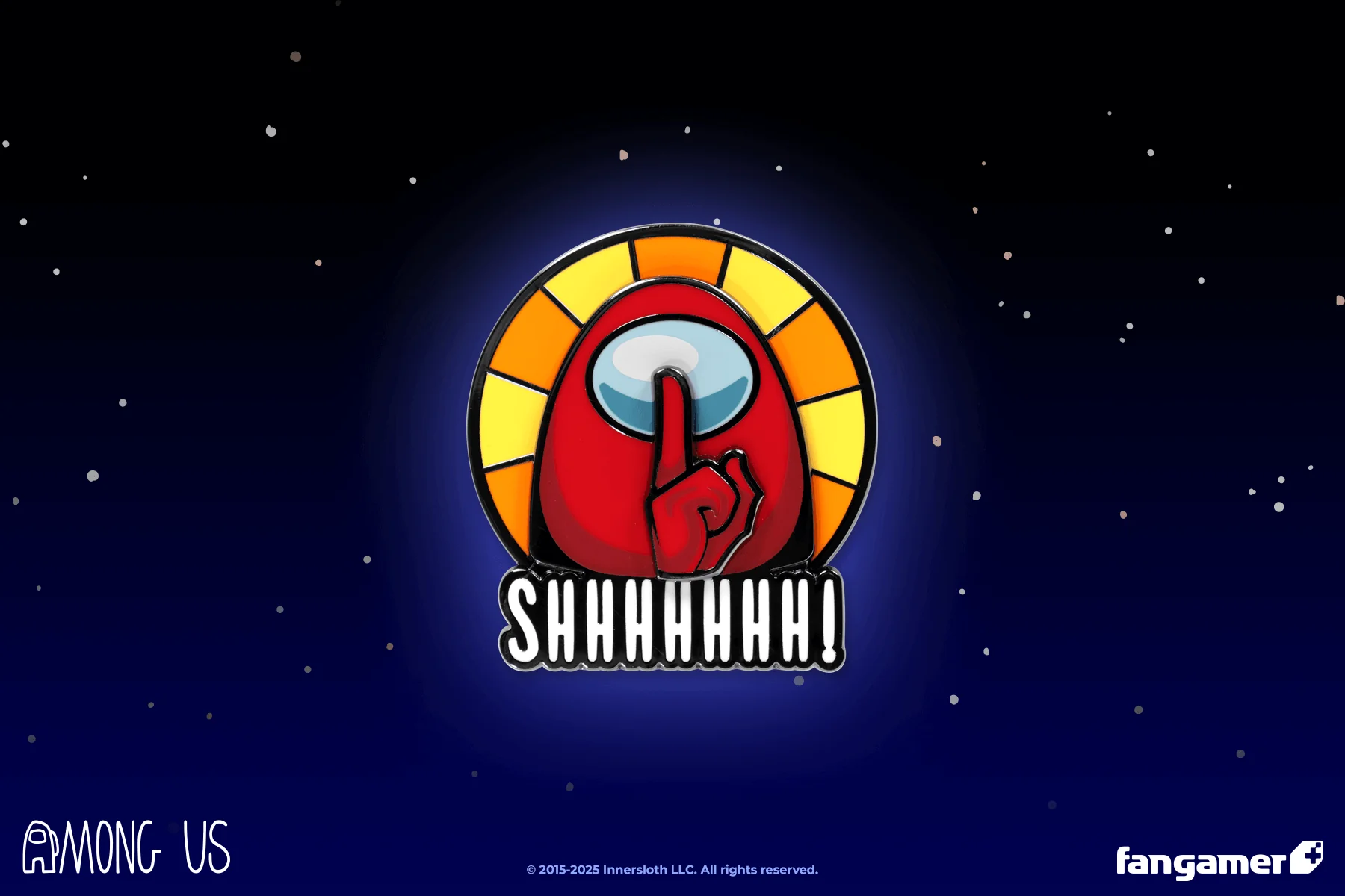 Shhhhhhh! Spinning Pin - Image 3