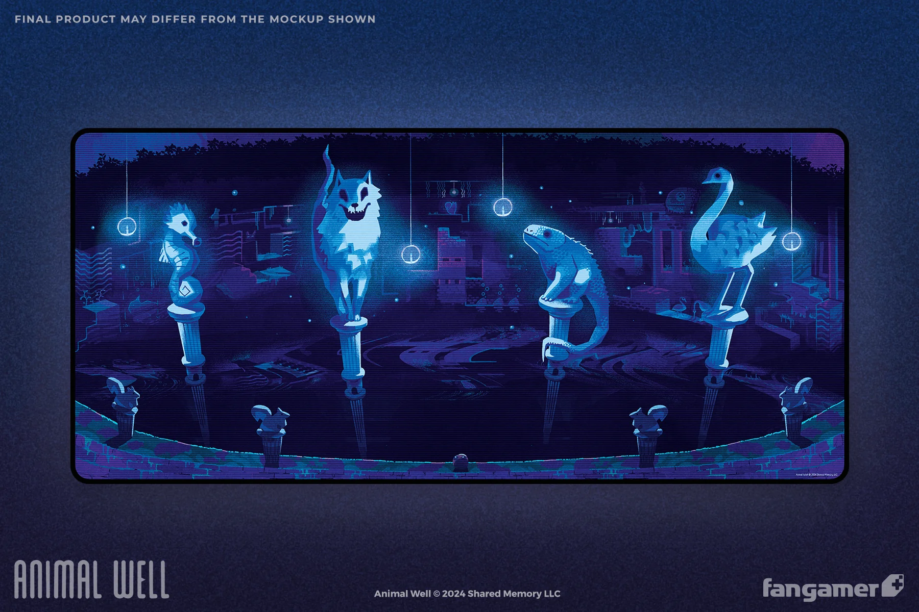 Effigies in the Depths Desk Mat - Image 3