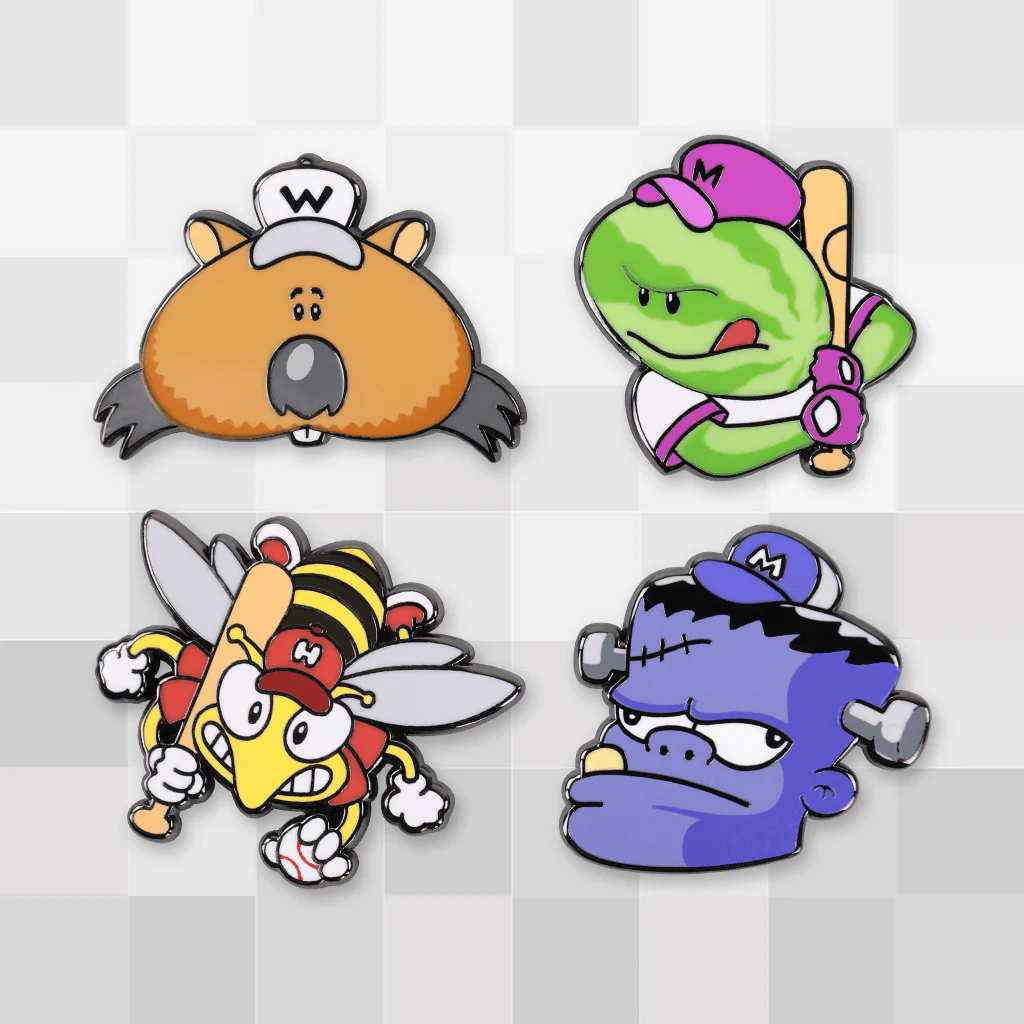 Team Logos Pin Set