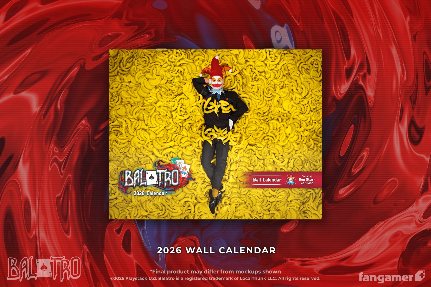 Balatro 2026 Wall Calendar - Image 3