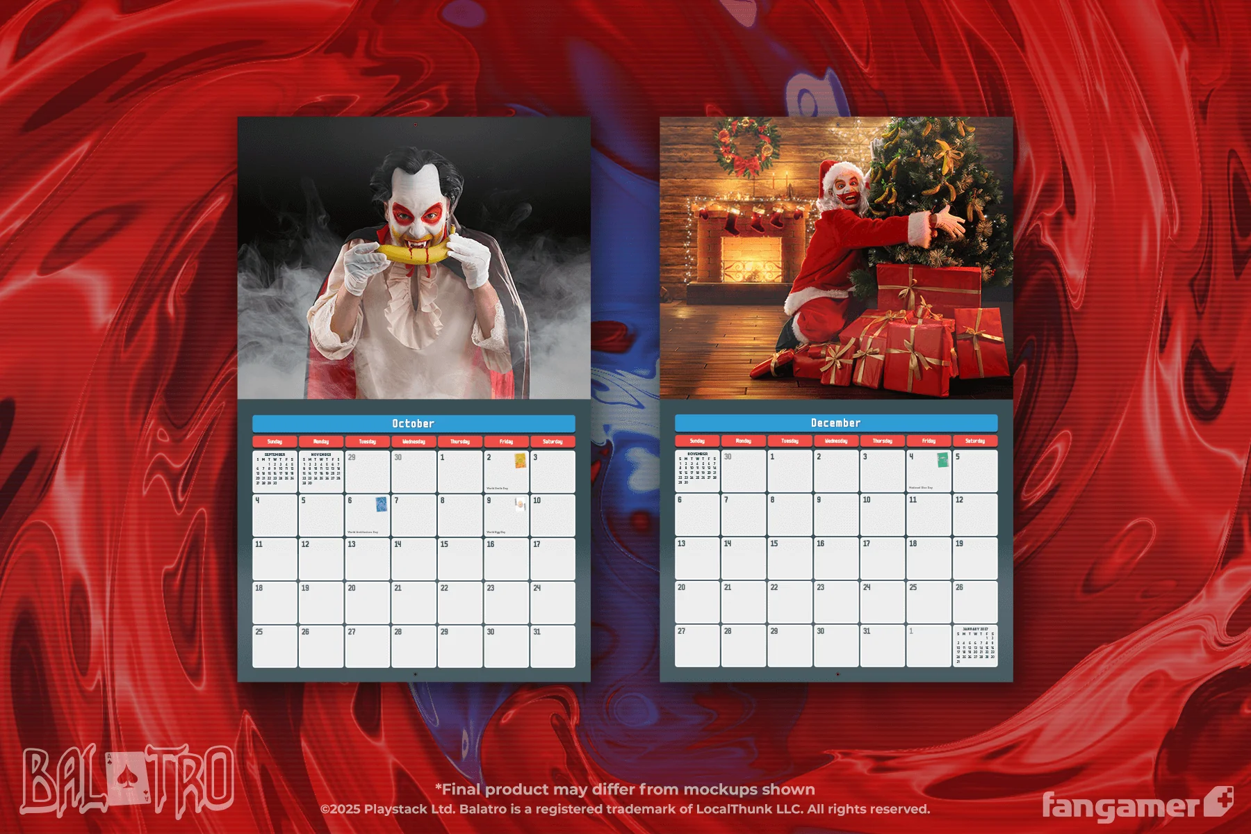 Balatro 2026 Wall Calendar - Image 5