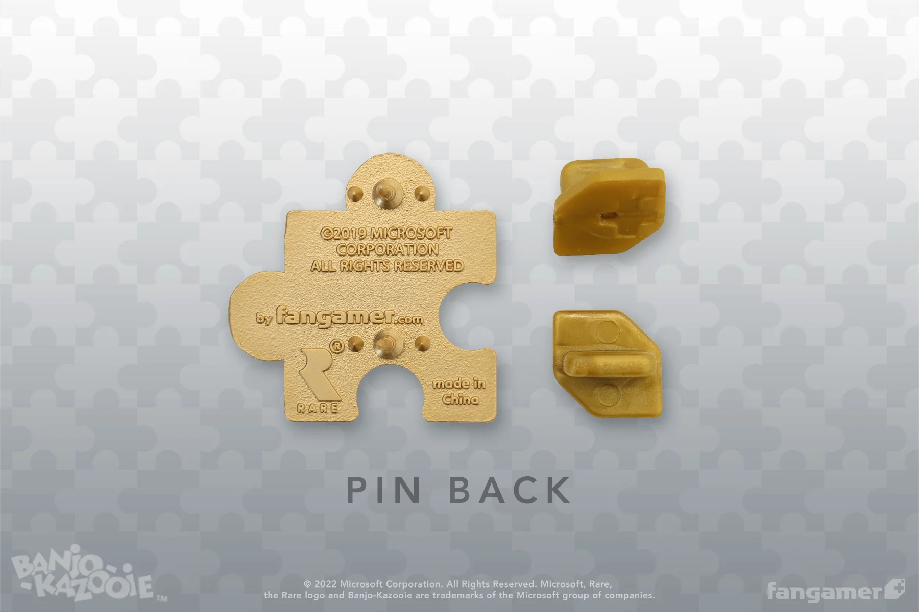 Golden Jiggy Pin - Image 4