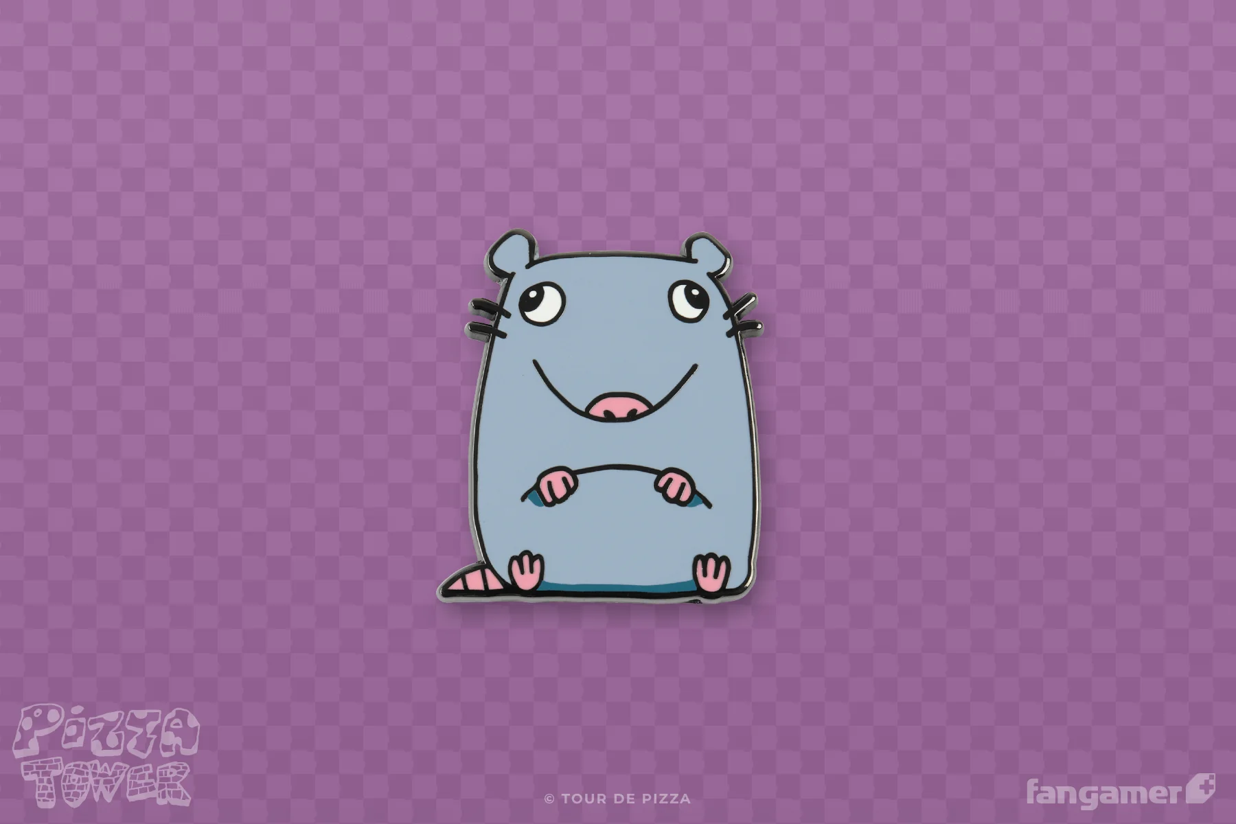 Brick the Rat Pin - Image 3