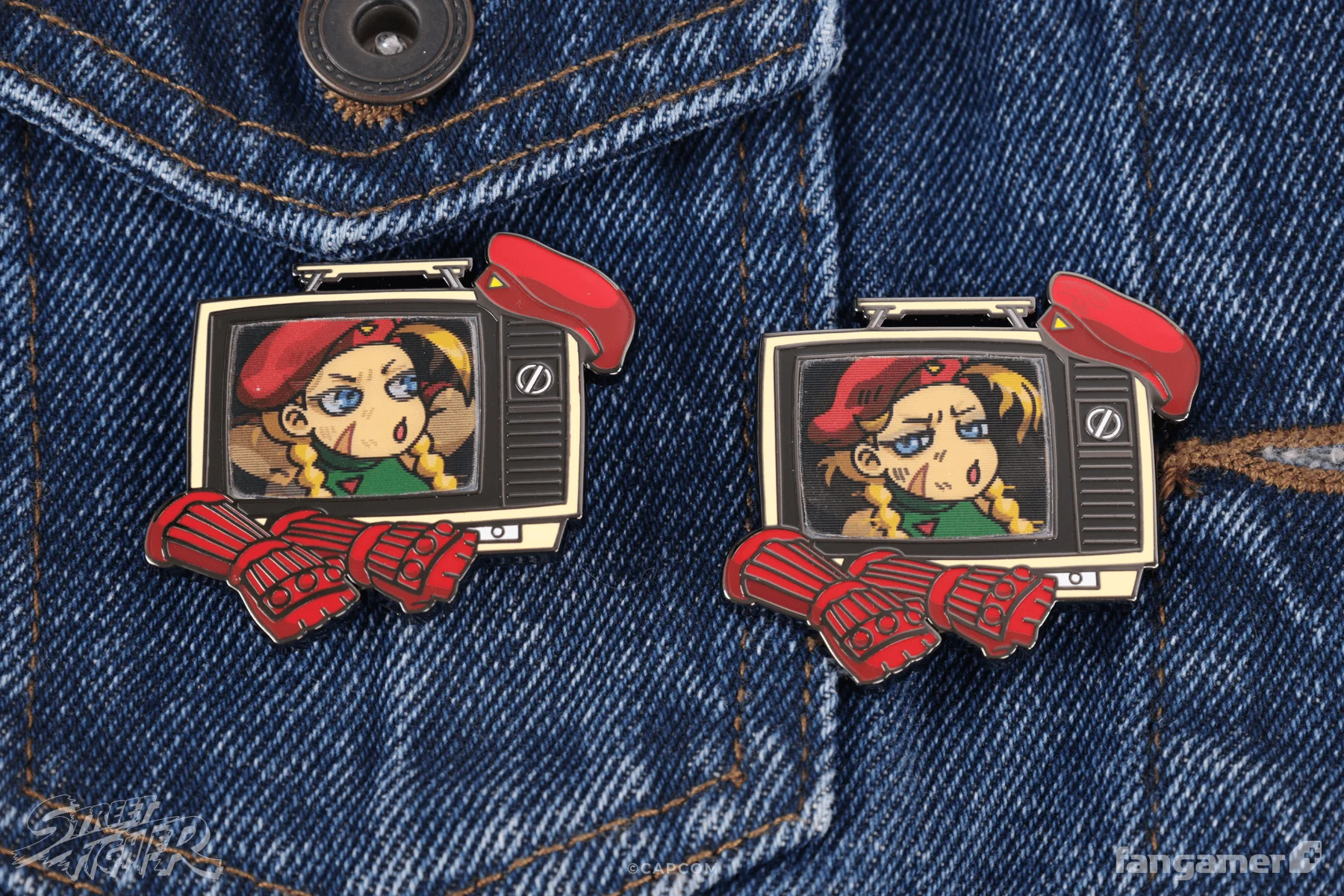 Street Fighter Buddies Lenticular Pin: Cammy - Image 7