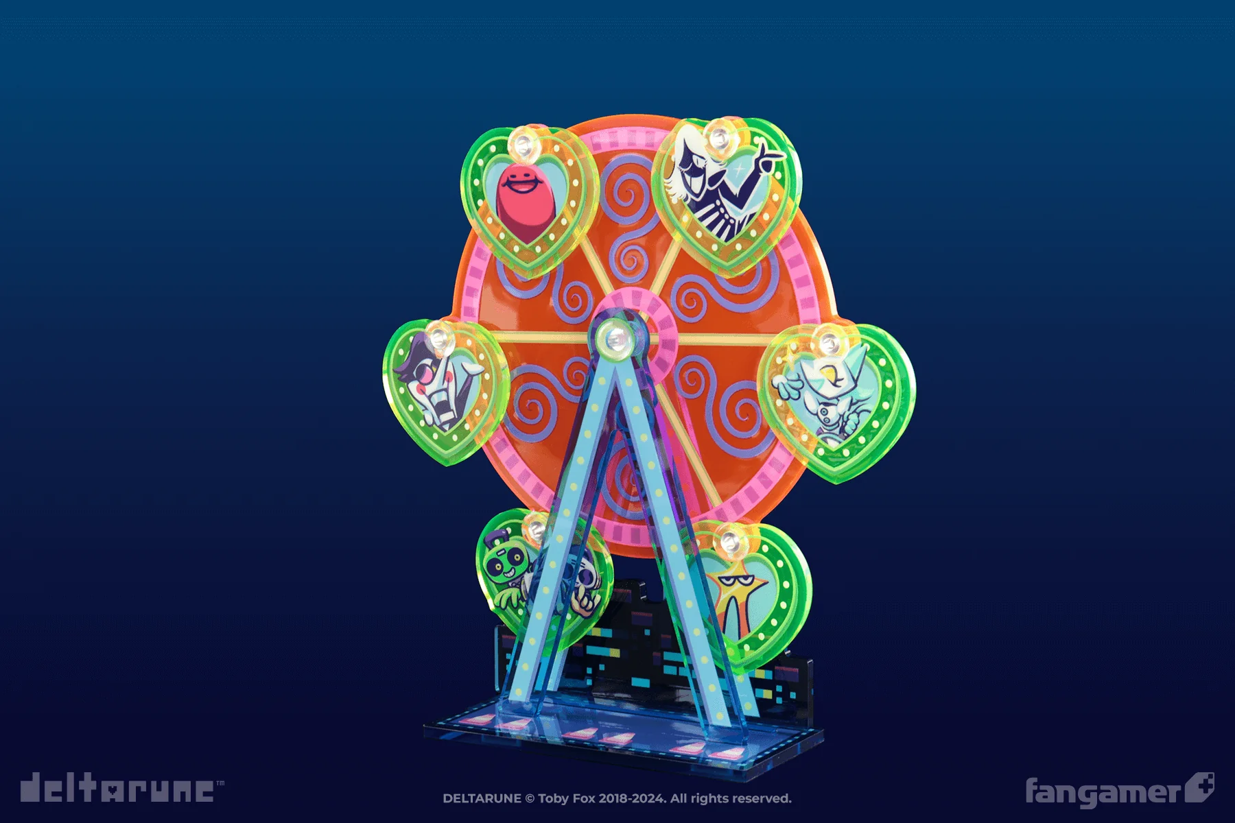 Cyber City Ferris Wheel Acrylic Standee - Image 5