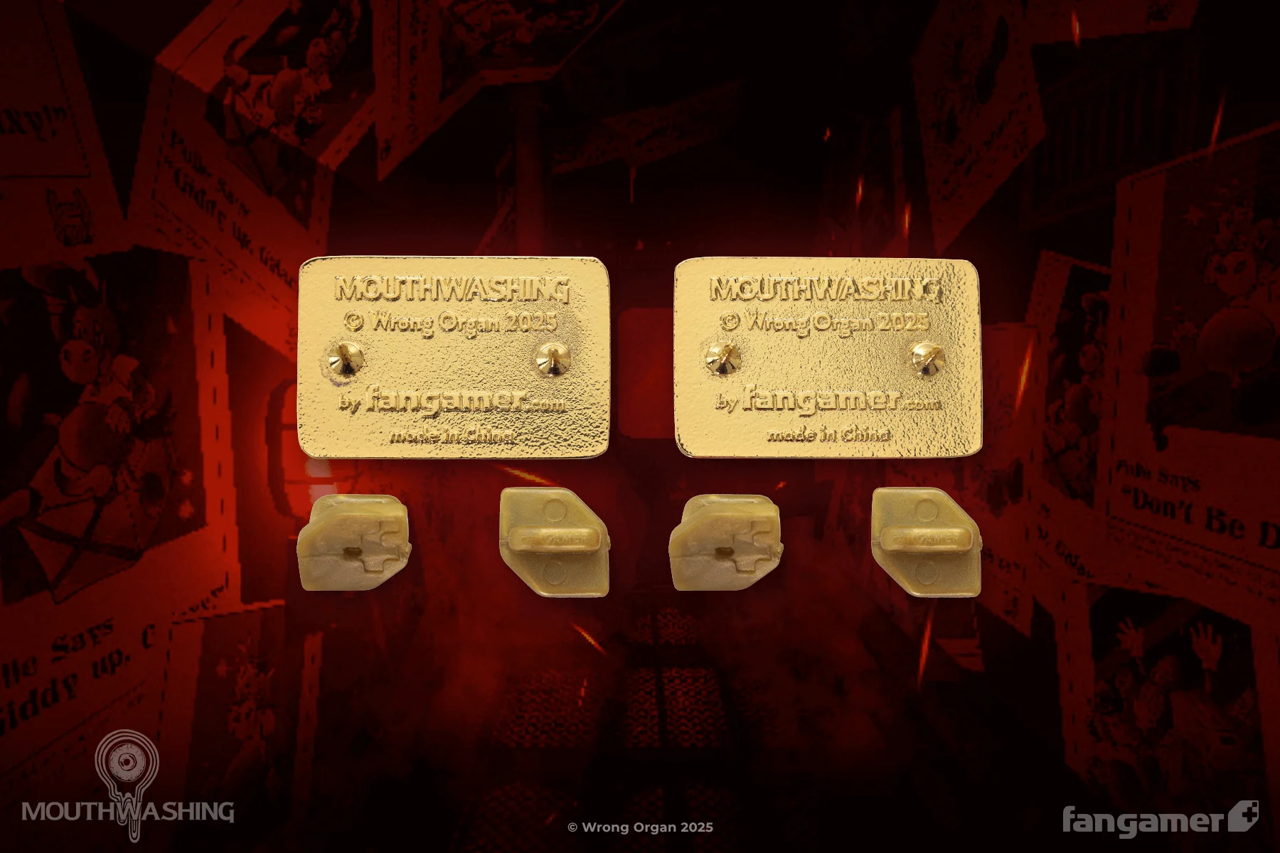 Daisuke and Swansea ID Card Pins - Image 4