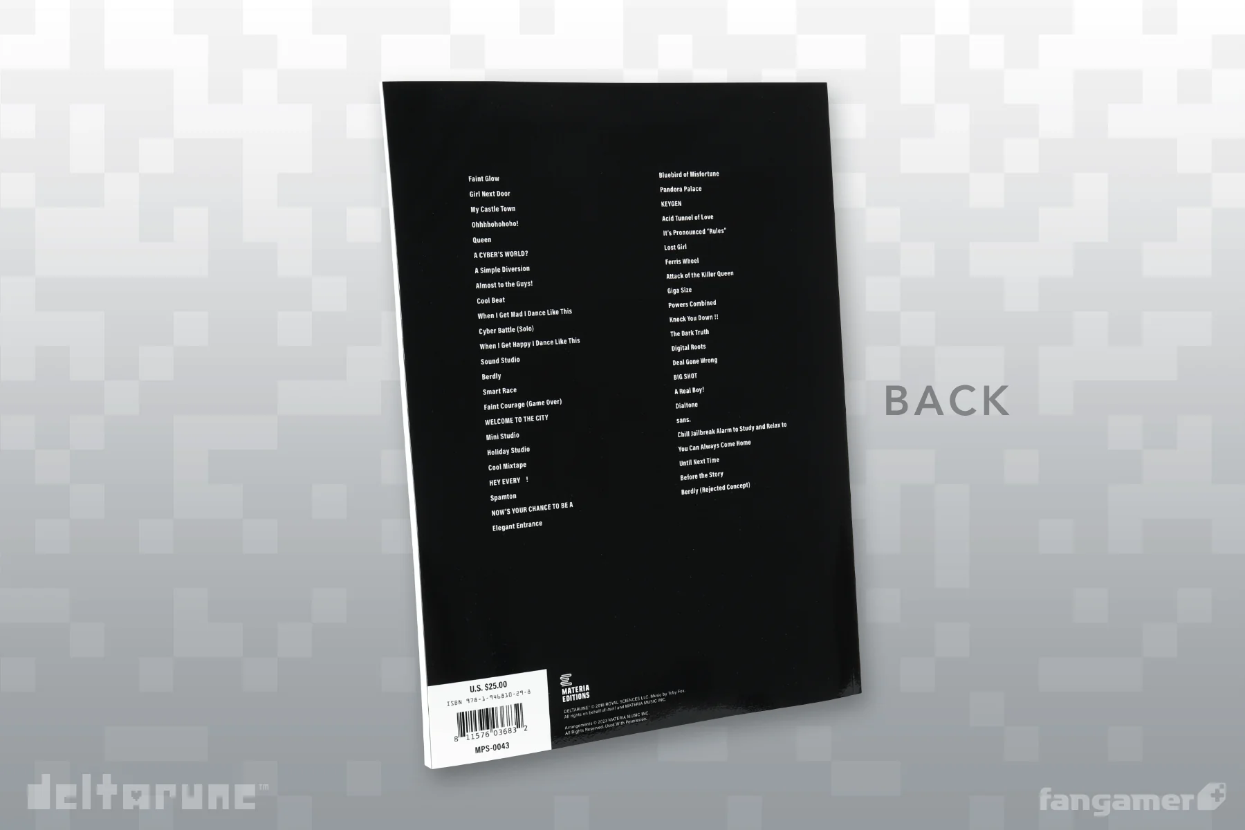 DELTARUNE Chapter 2 Piano Score Book - Image 4