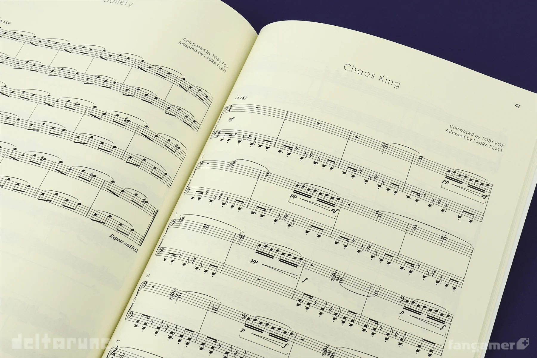 DELTARUNE Incomplete Piano Score Book - Image 6