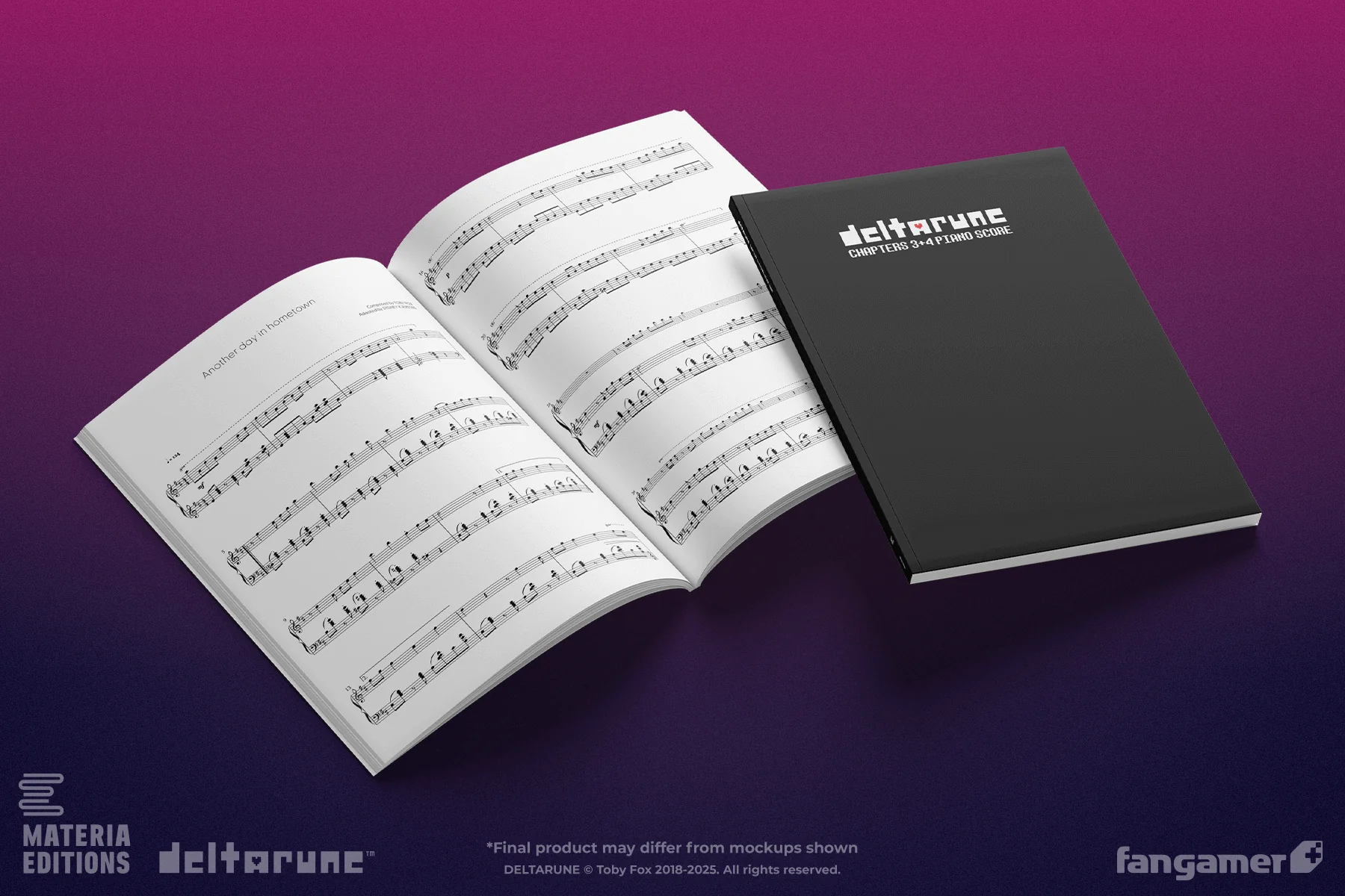 DELTARUNE Chapters 3+4 Piano Score Book - Image 5