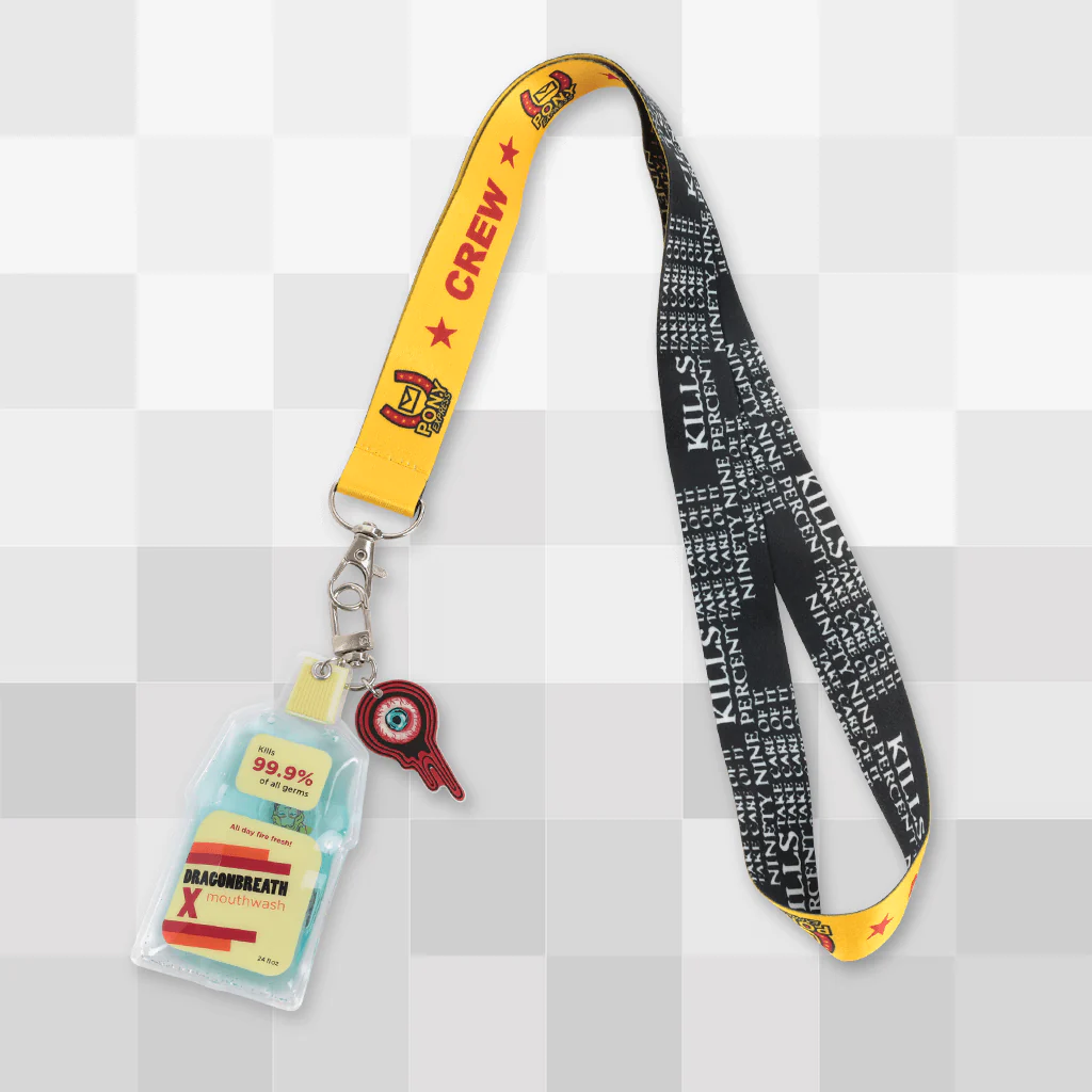 Dragonbreath Keychain & Crew Lanyard