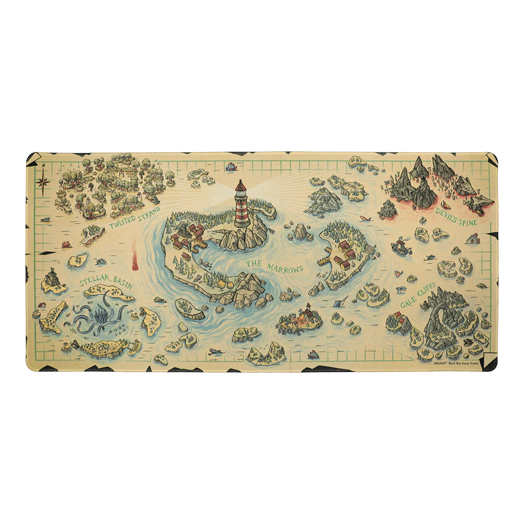 Fisherman's Map Desk Mat - Image 2