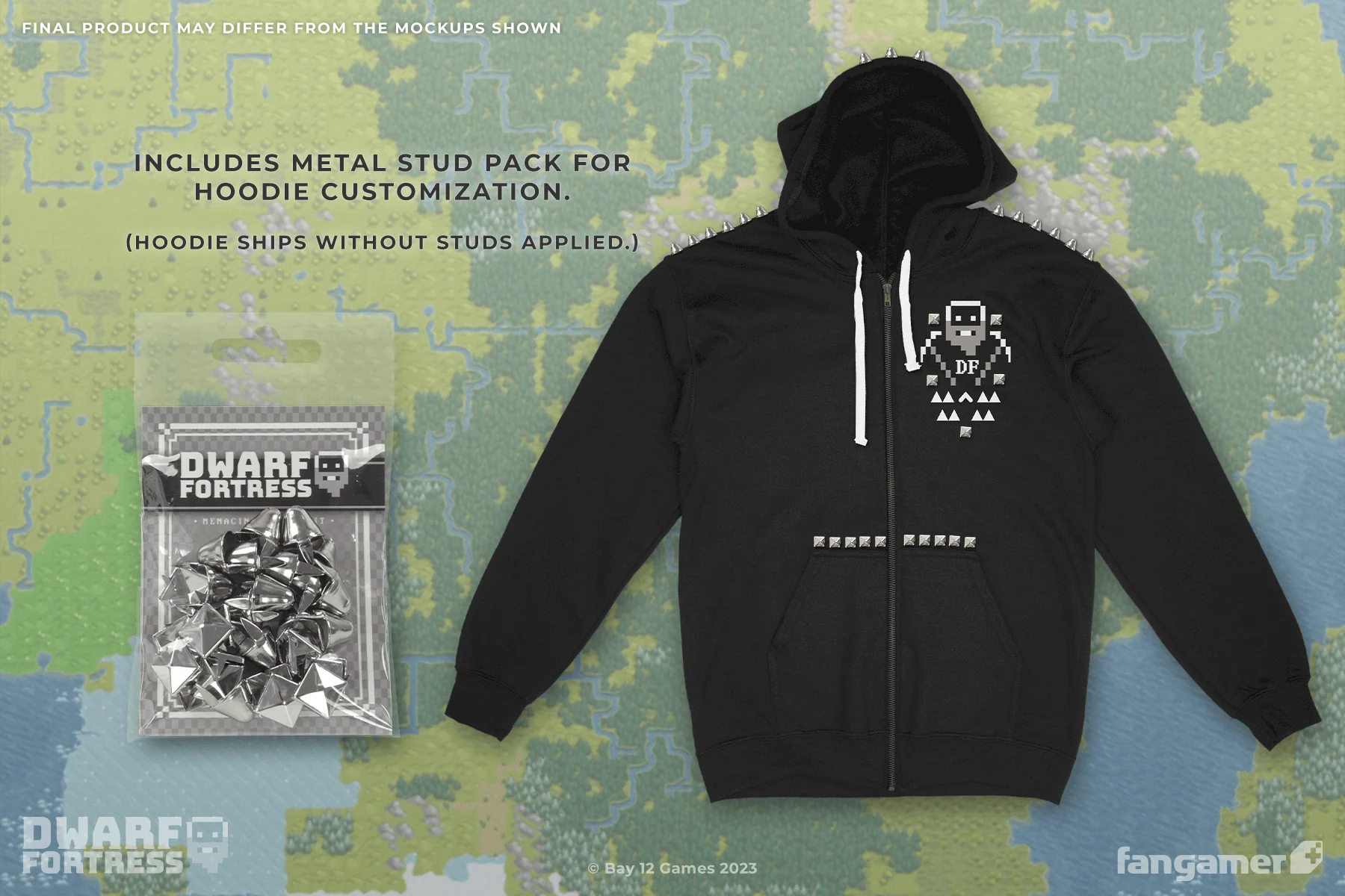 Menacingly Spiked Hoodie - Image 4