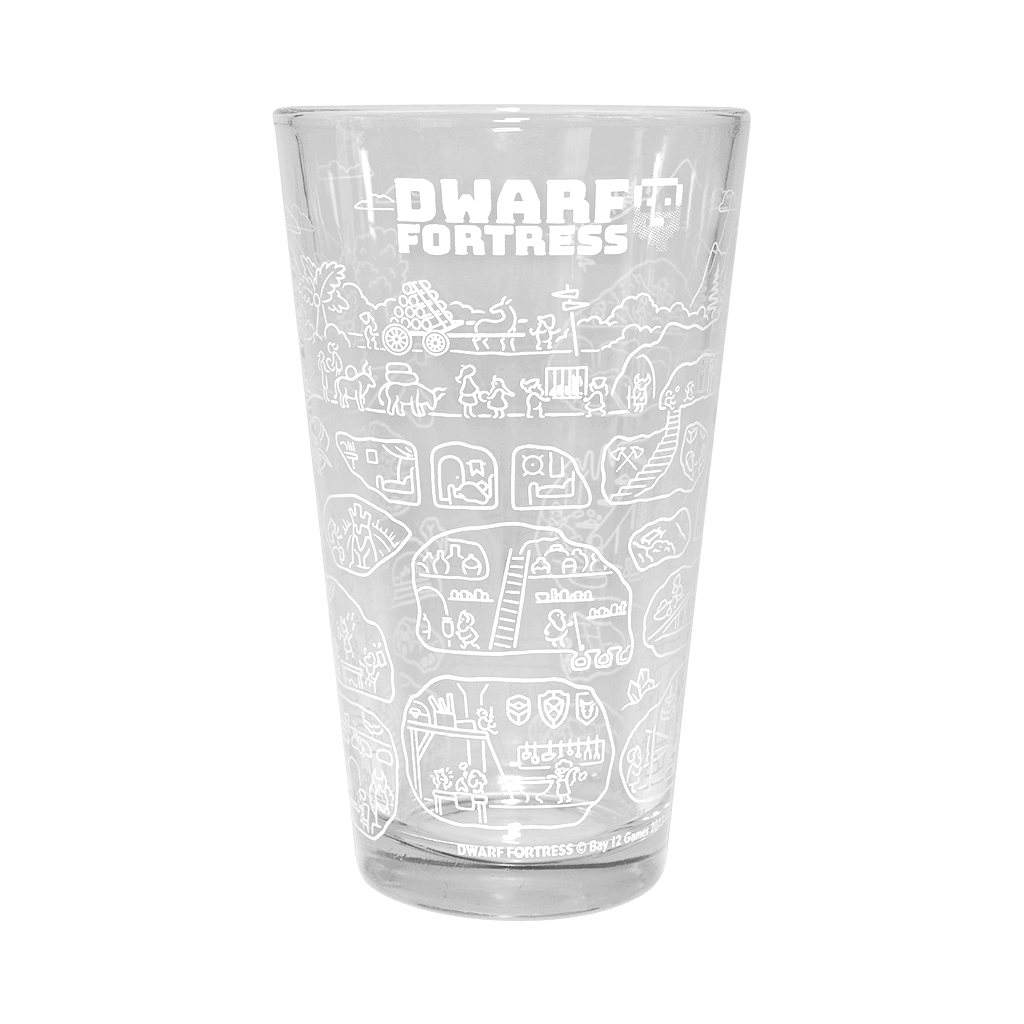 Fortress Cross-Section Pint Glass - Image 2