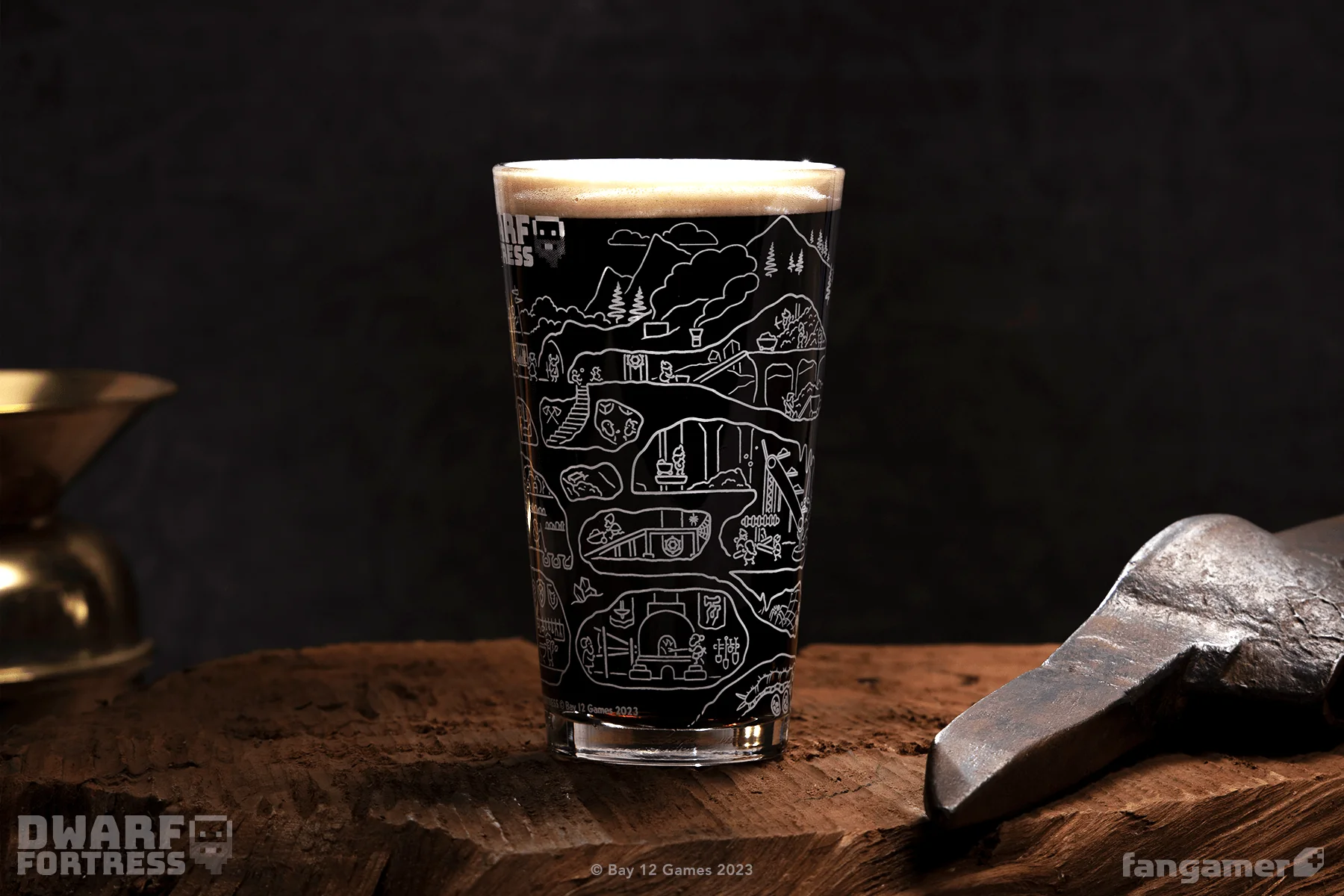 Fortress Cross-Section Pint Glass - Image 5