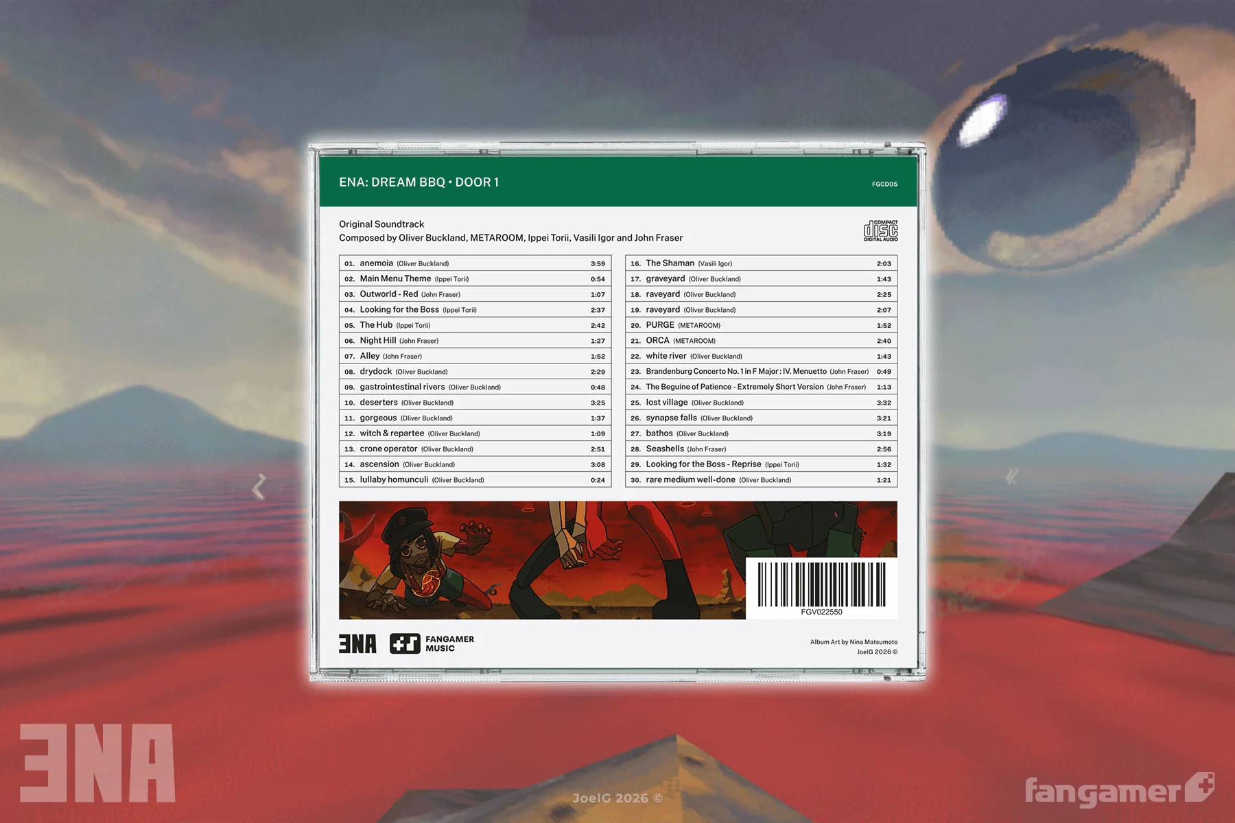 ENA Dream BBQ: Door 1 CD Soundtrack - Image 4