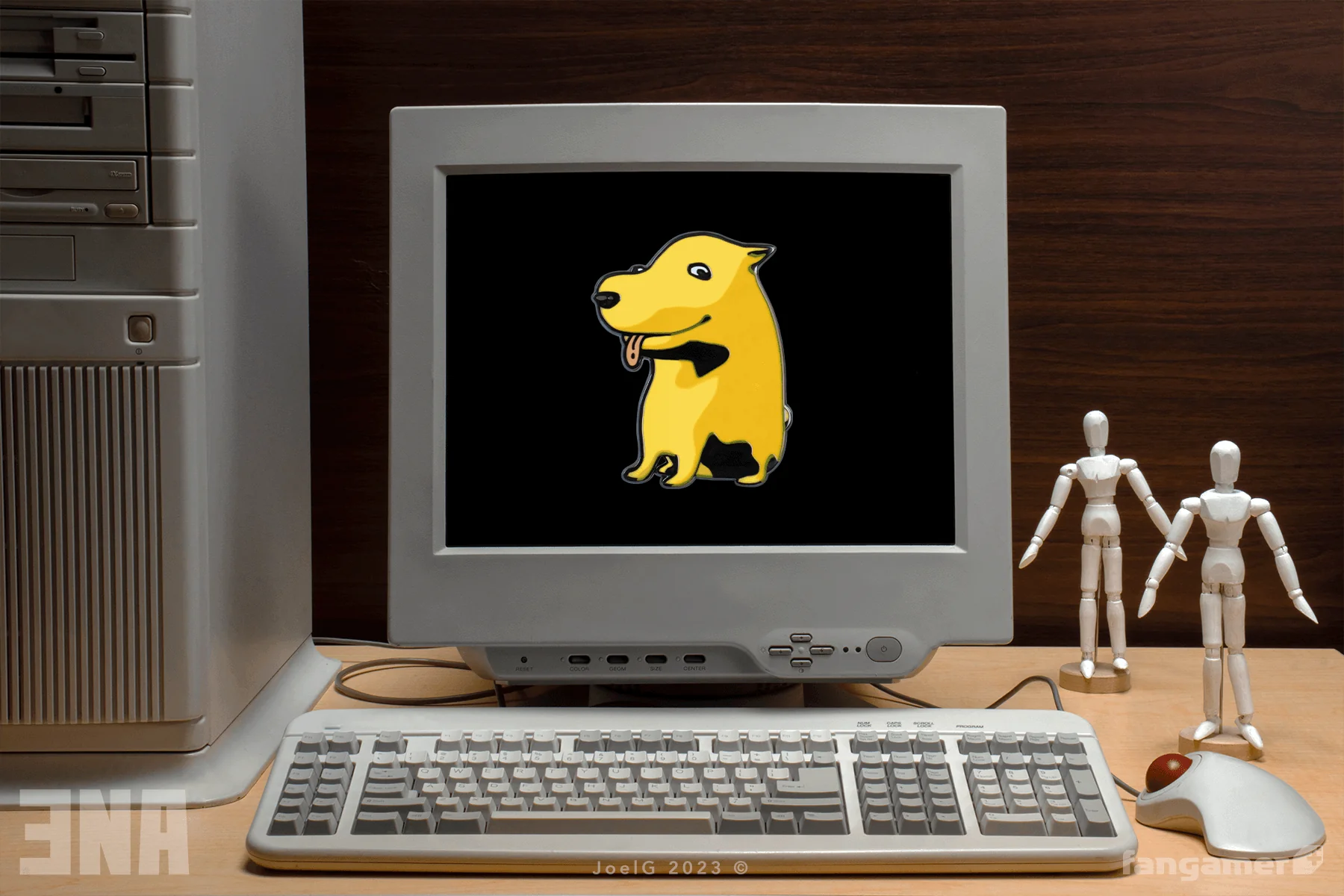 Hourglass Dog Pin - Image 6