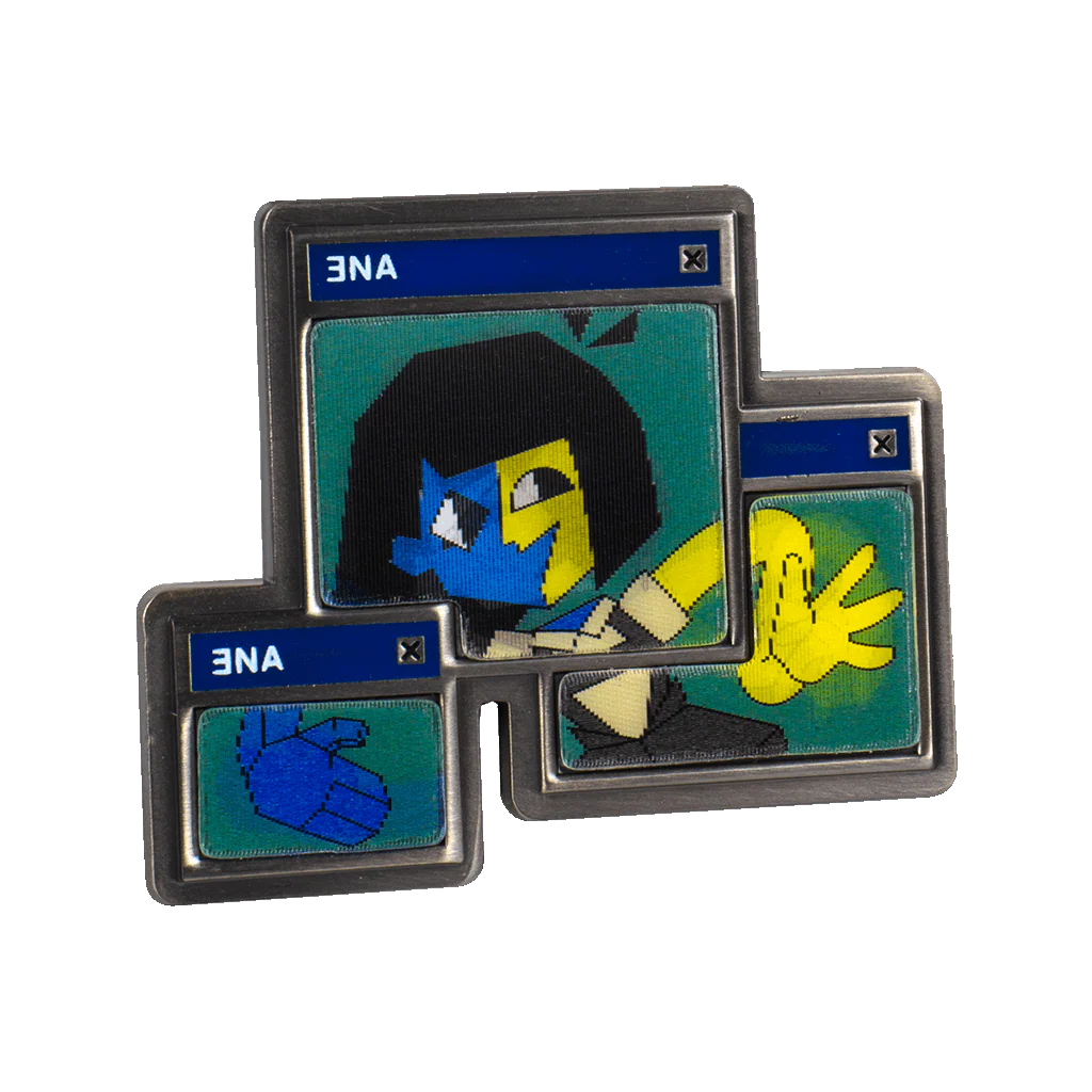 ENA Lenticular Pin - Image 2