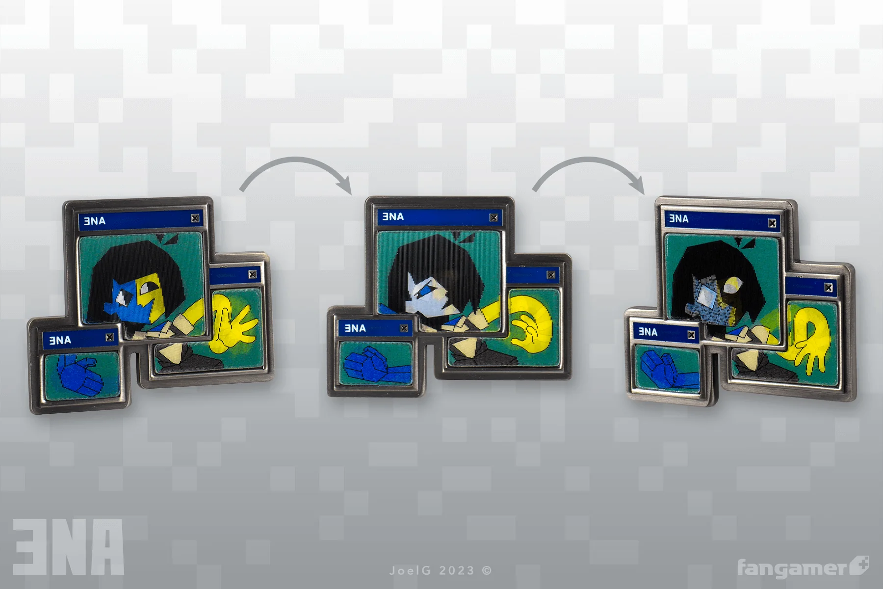 ENA Lenticular Pin - Image 4