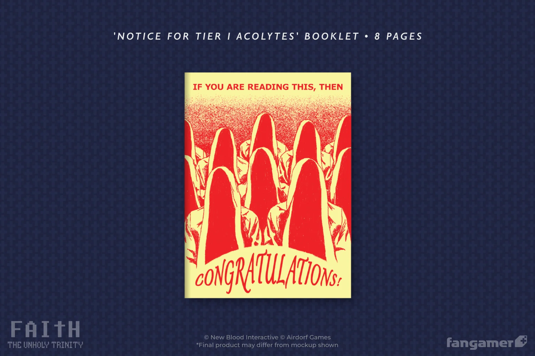 FAITH: The Unholy Trinity Standard Edition - Image 6