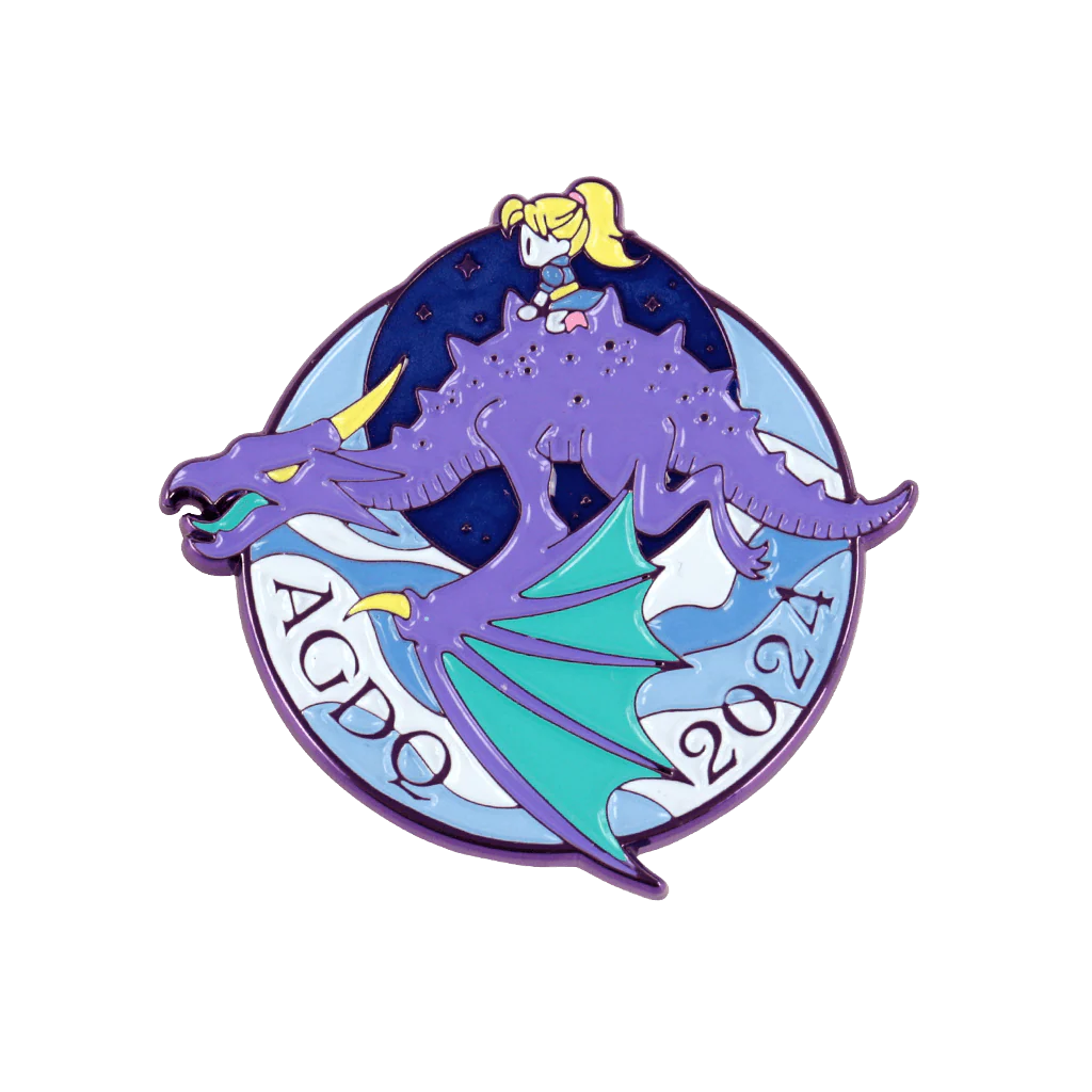 AGDQ 2024 Finale Pin: Dragon Rift - Image 2