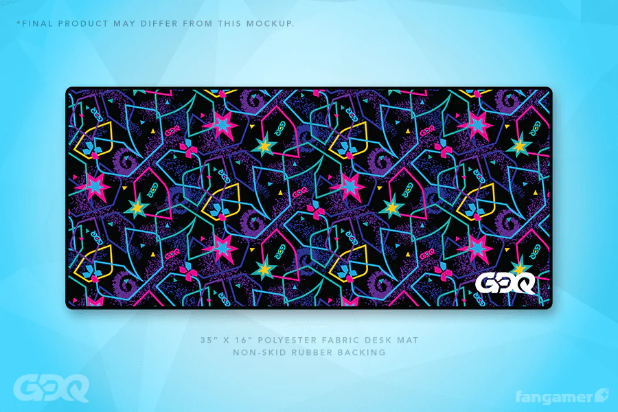 GDQ Arcade Floor Desk Mat - Image 3