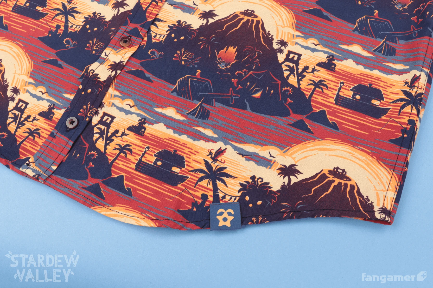 Ginger Island Resort Button Up Shirt - Image 6