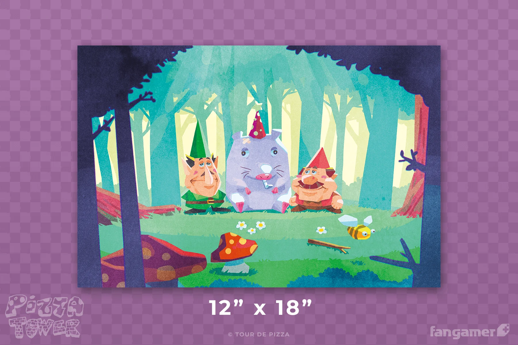 Gnome Forest Poster - Image 3