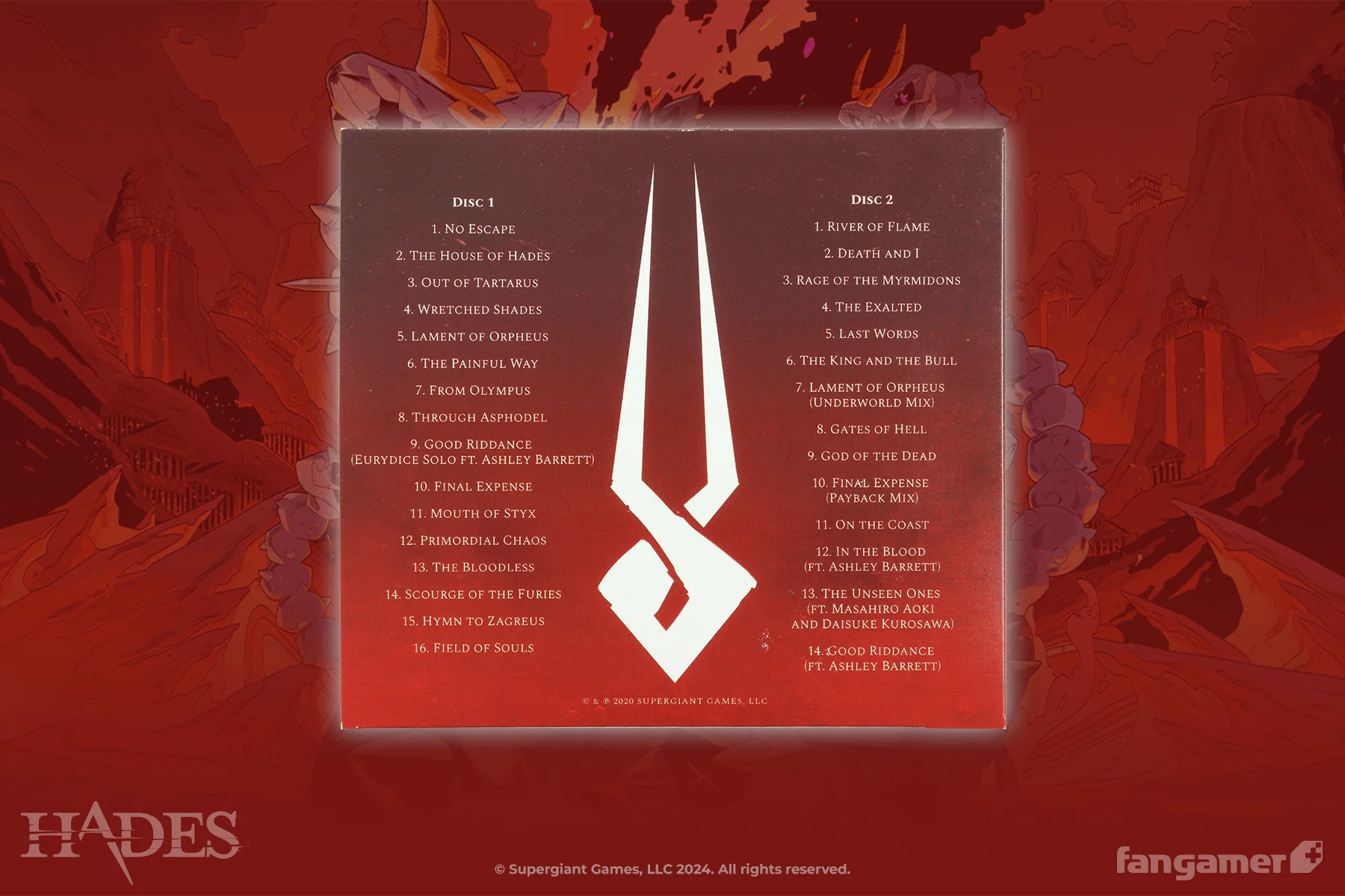 Hades Original Soundtrack CD - Image 4