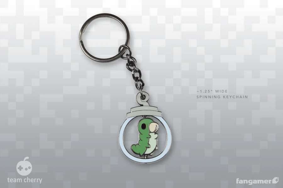 Grub in a Jar Spinning Keychain - Image 3