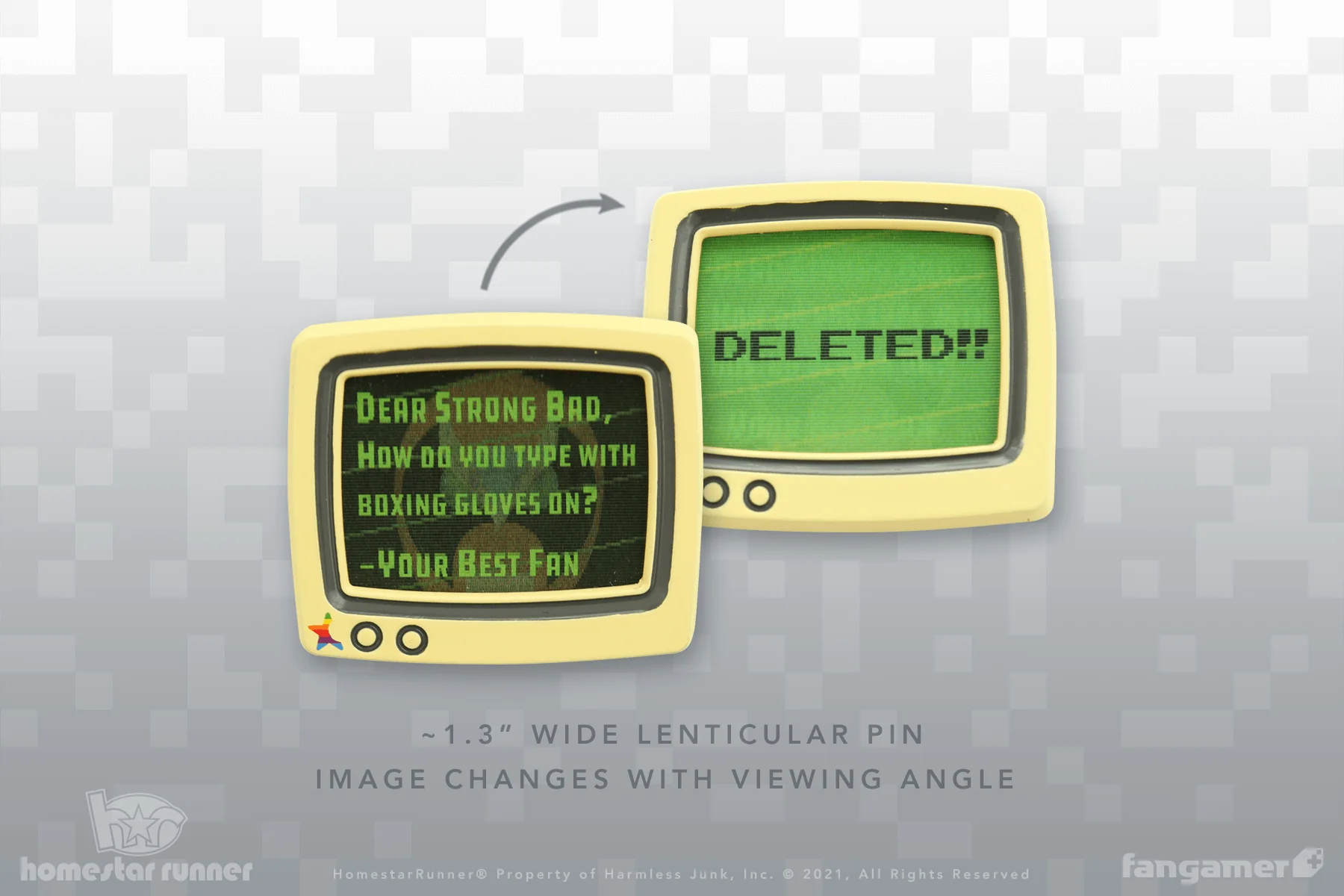 DELETED!! Lenticular Pin - Image 4