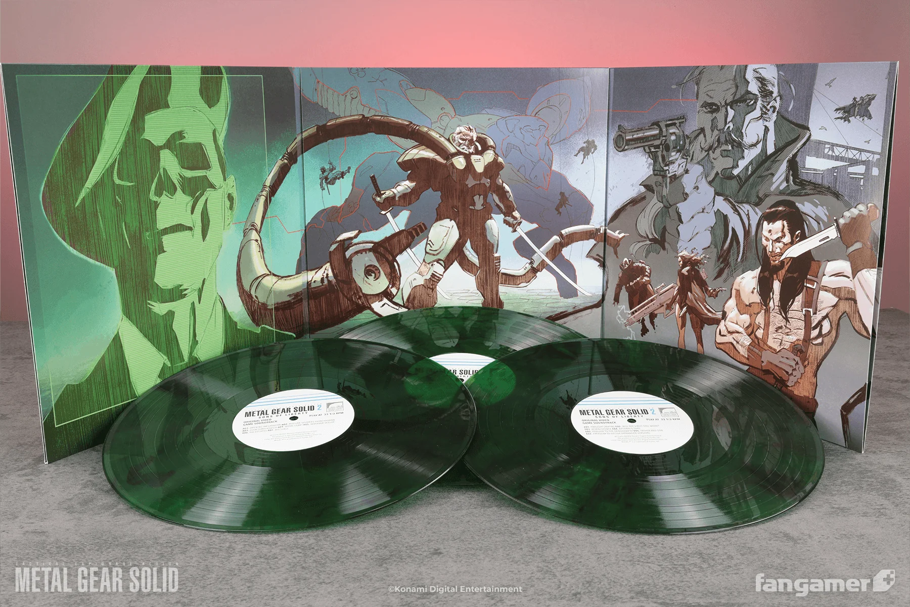 Metal Gear Solid 2: Sons of Liberty - Original Video Game Soundtrack 3XLP - Image 6