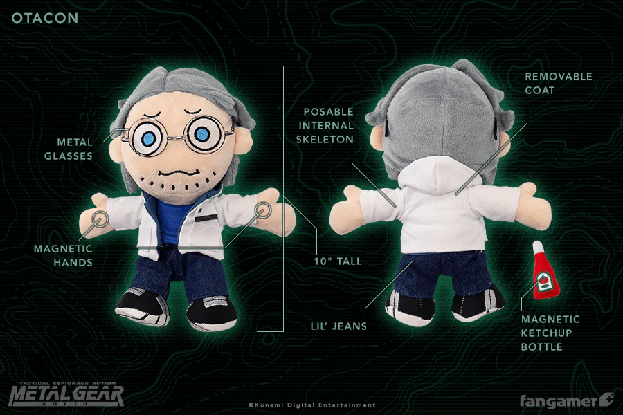 Snake and Otacon Plush Set - Image 7
