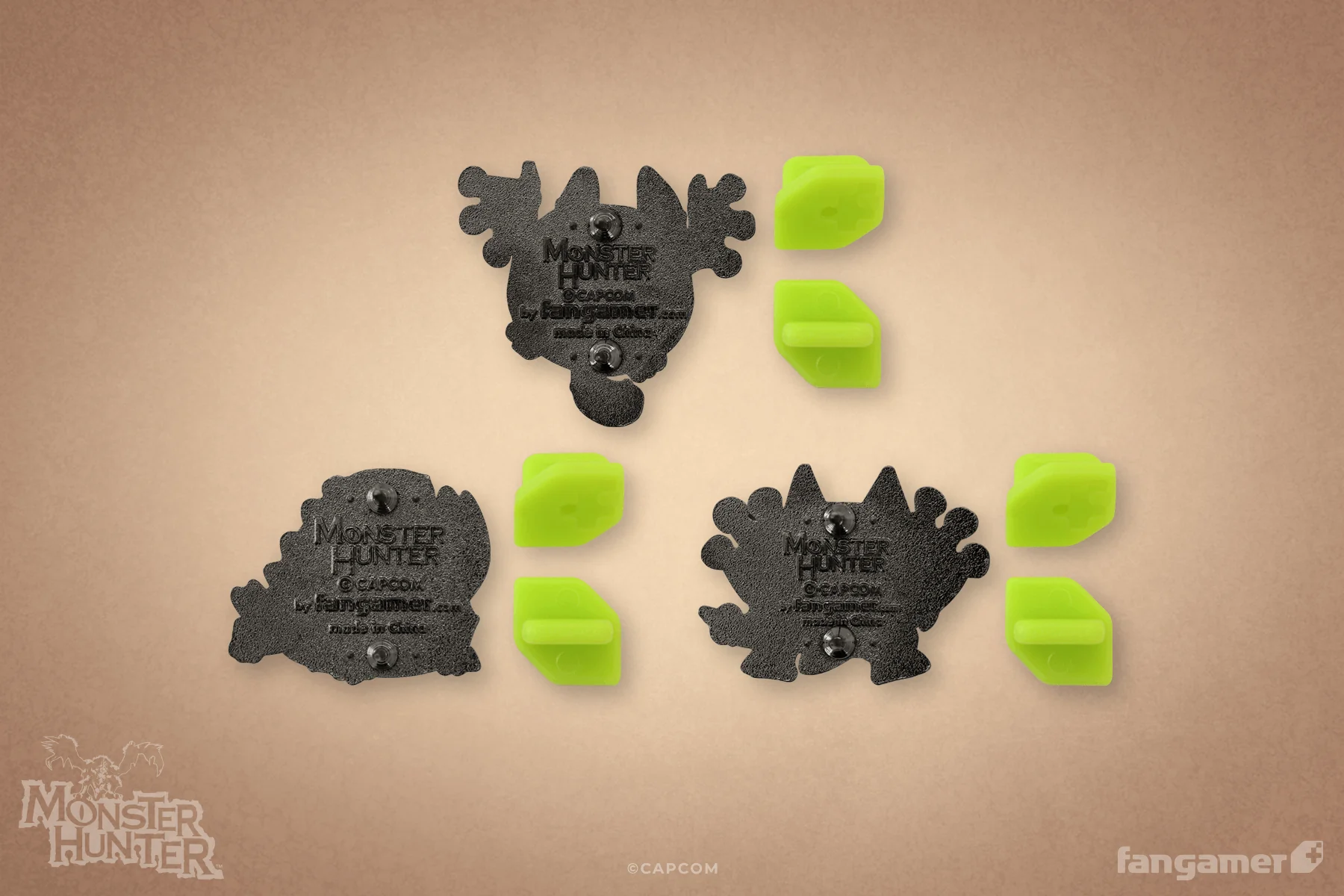 Wonk Monster Enamel Pin Set - Image 4