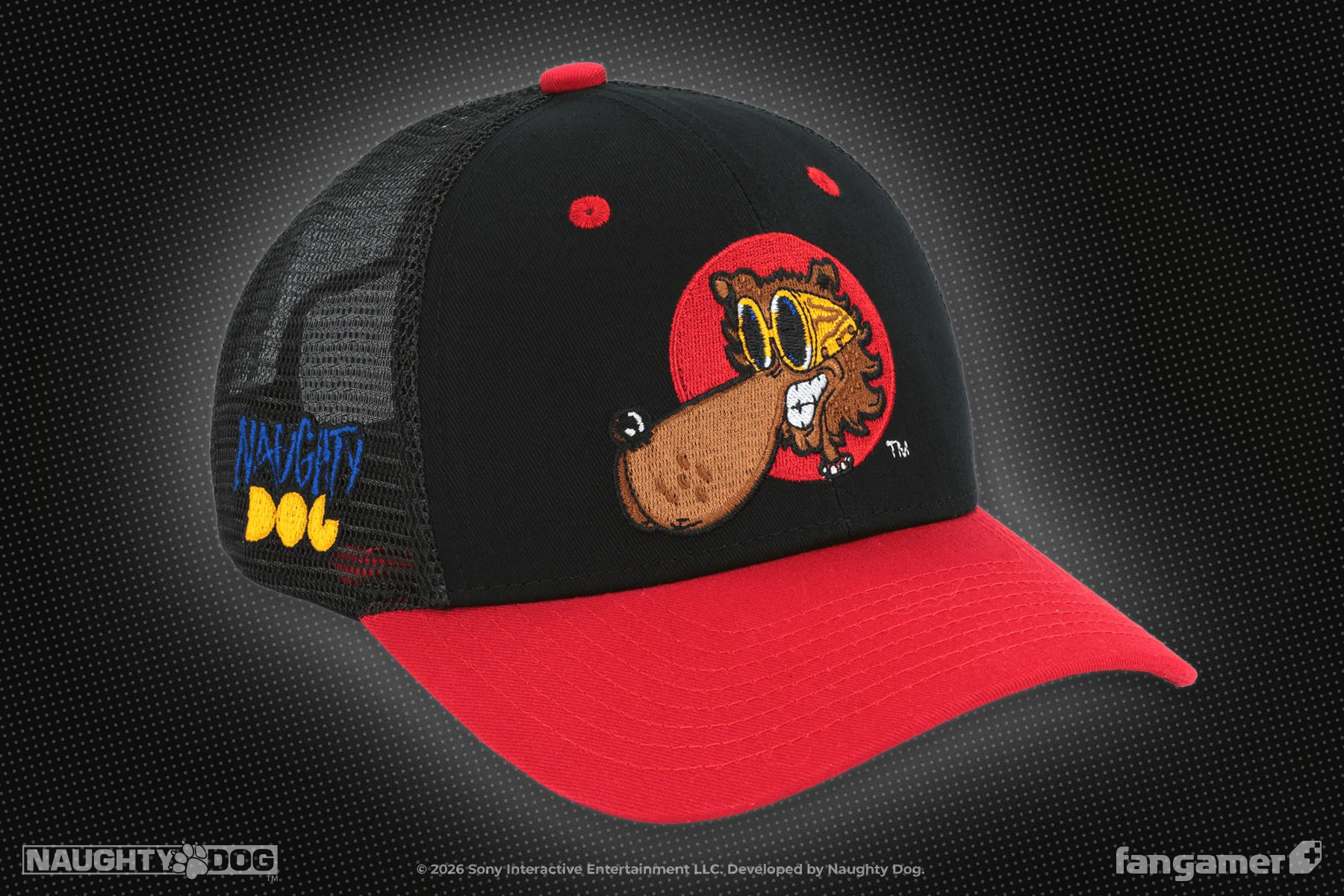 Naughty Dog Retro Logo Hat - Image 3