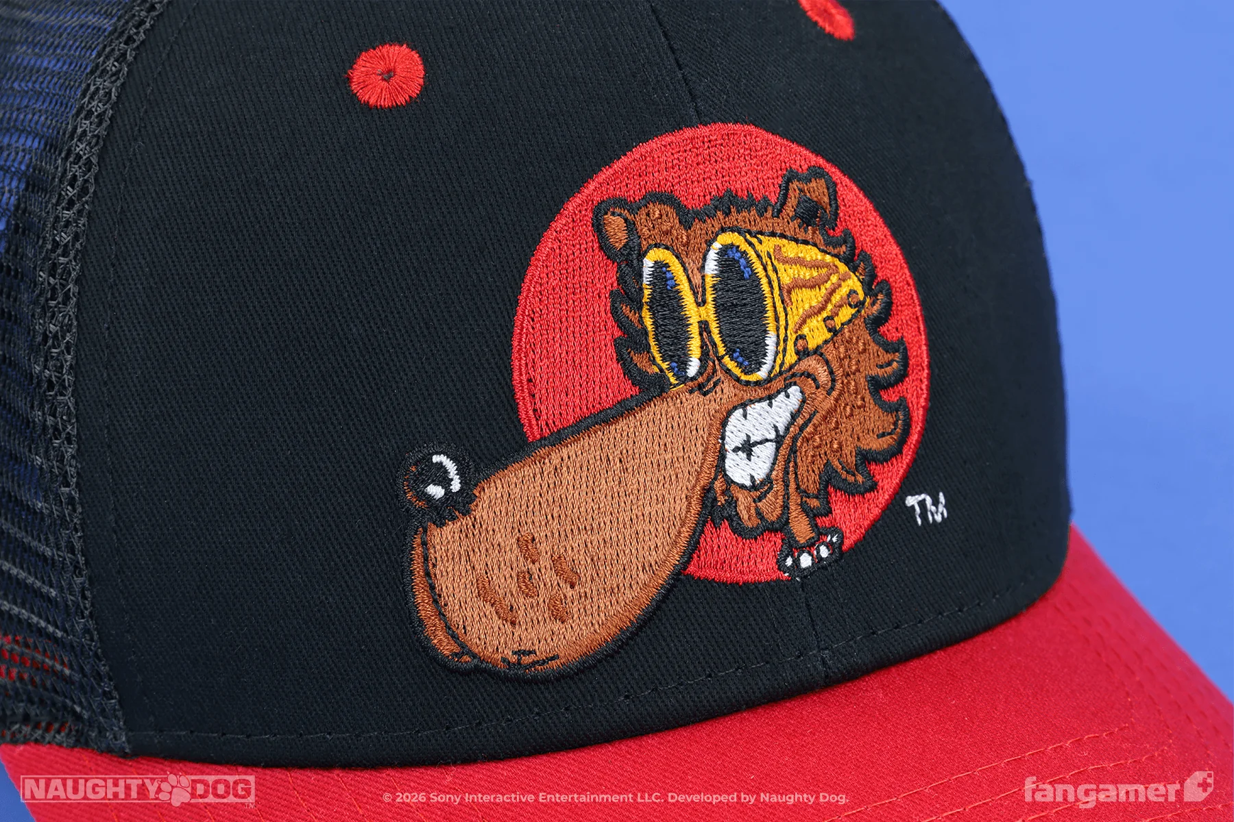 Naughty Dog Retro Logo Hat - Image 6