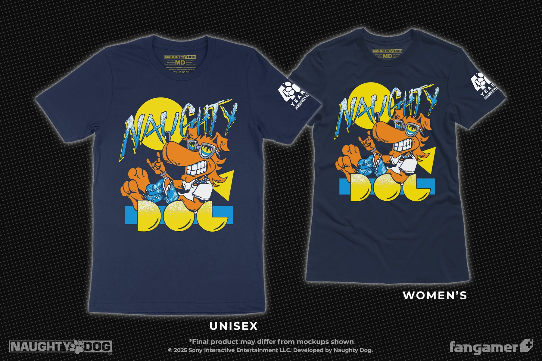 Naughty Dog Old School Shirt - Image 3