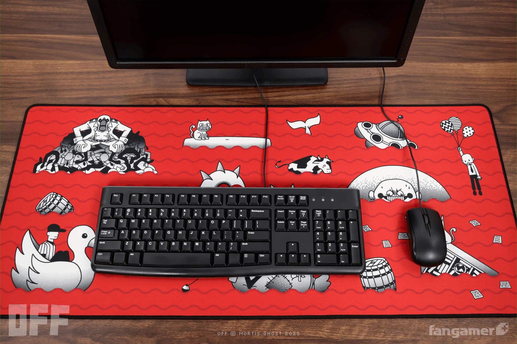 Meat Fountain Desk Mat - Image 4