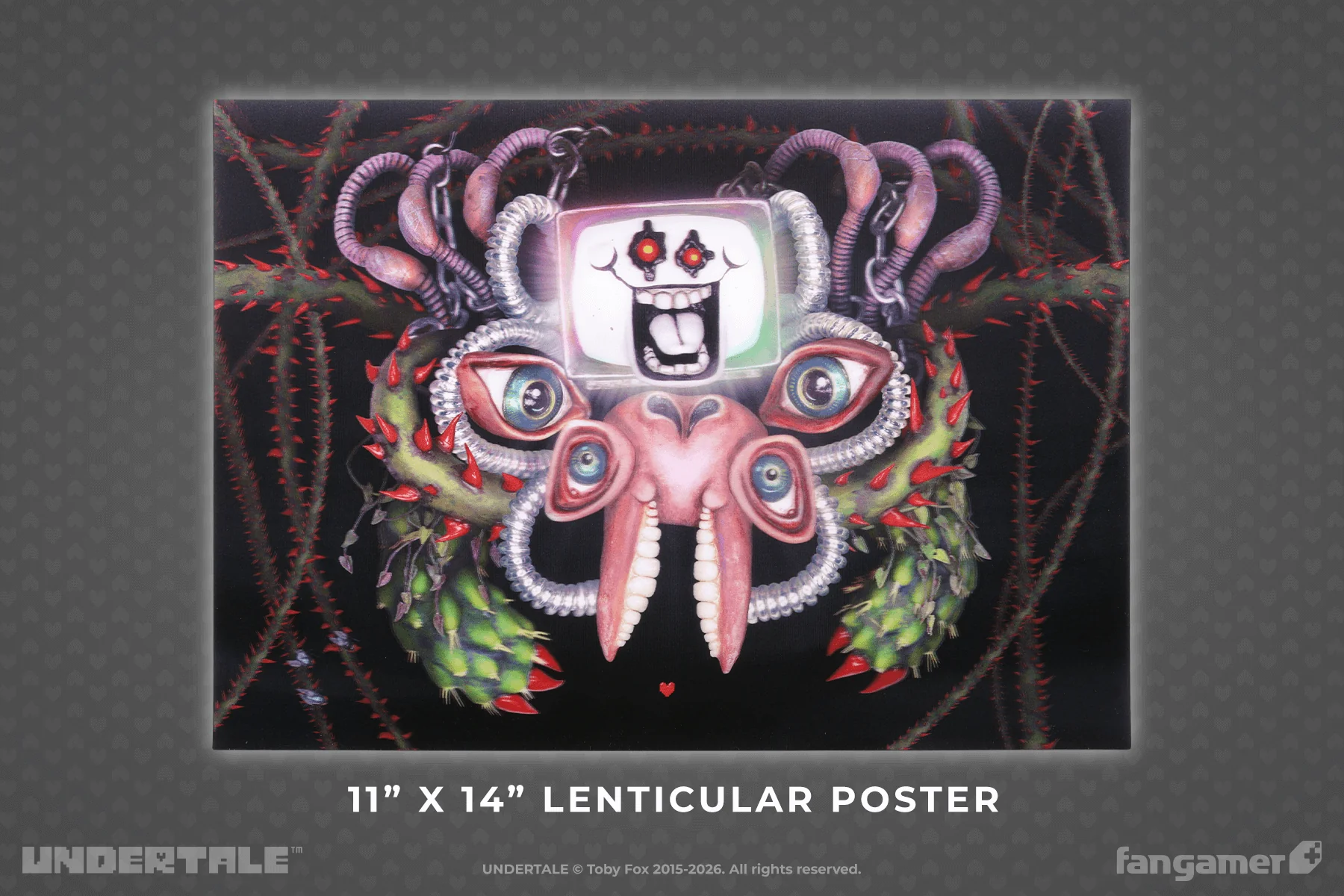 Omega Flowey Lenticular Poster - Image 3