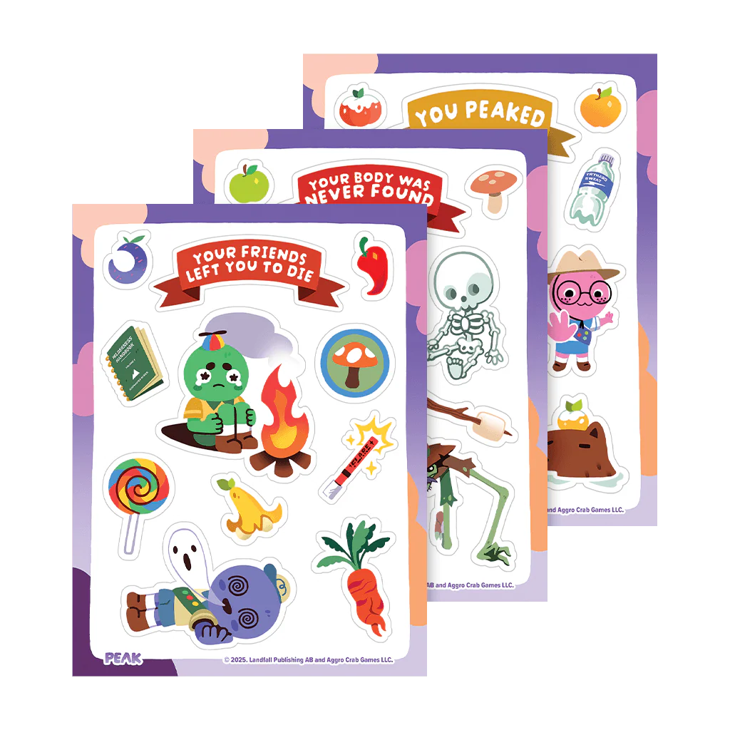 You Peaked Sticker Sheet Set - Image 2