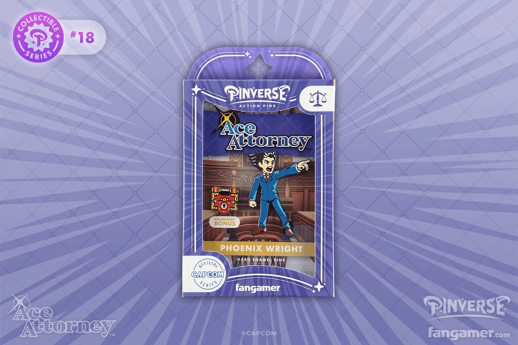 PINVERSE - Phoenix Wright Pin Pack - Image 4