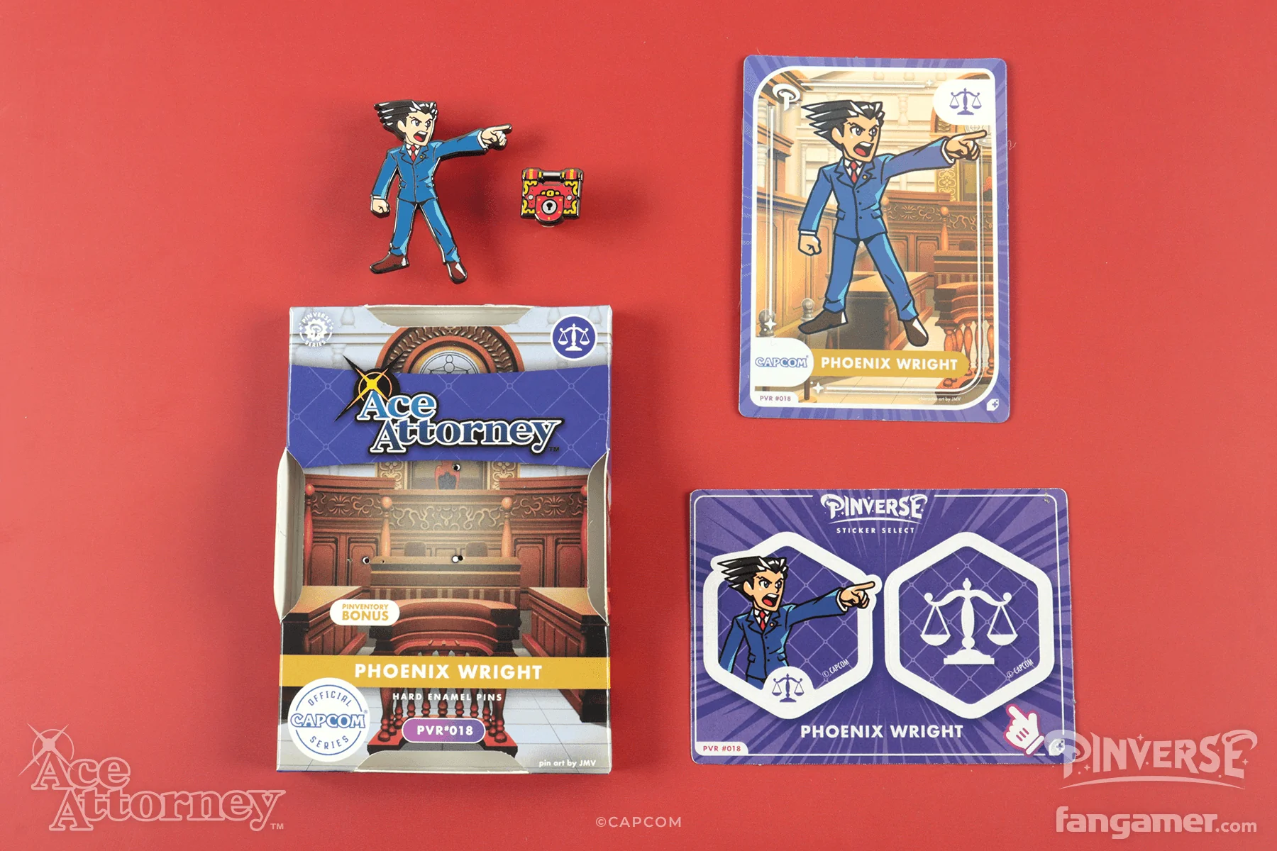 PINVERSE - Phoenix Wright Pin Pack - Image 8