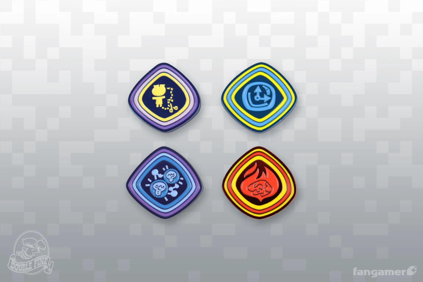 Psychonauts 2 Merit Badge Pin Set 1 - Image 3