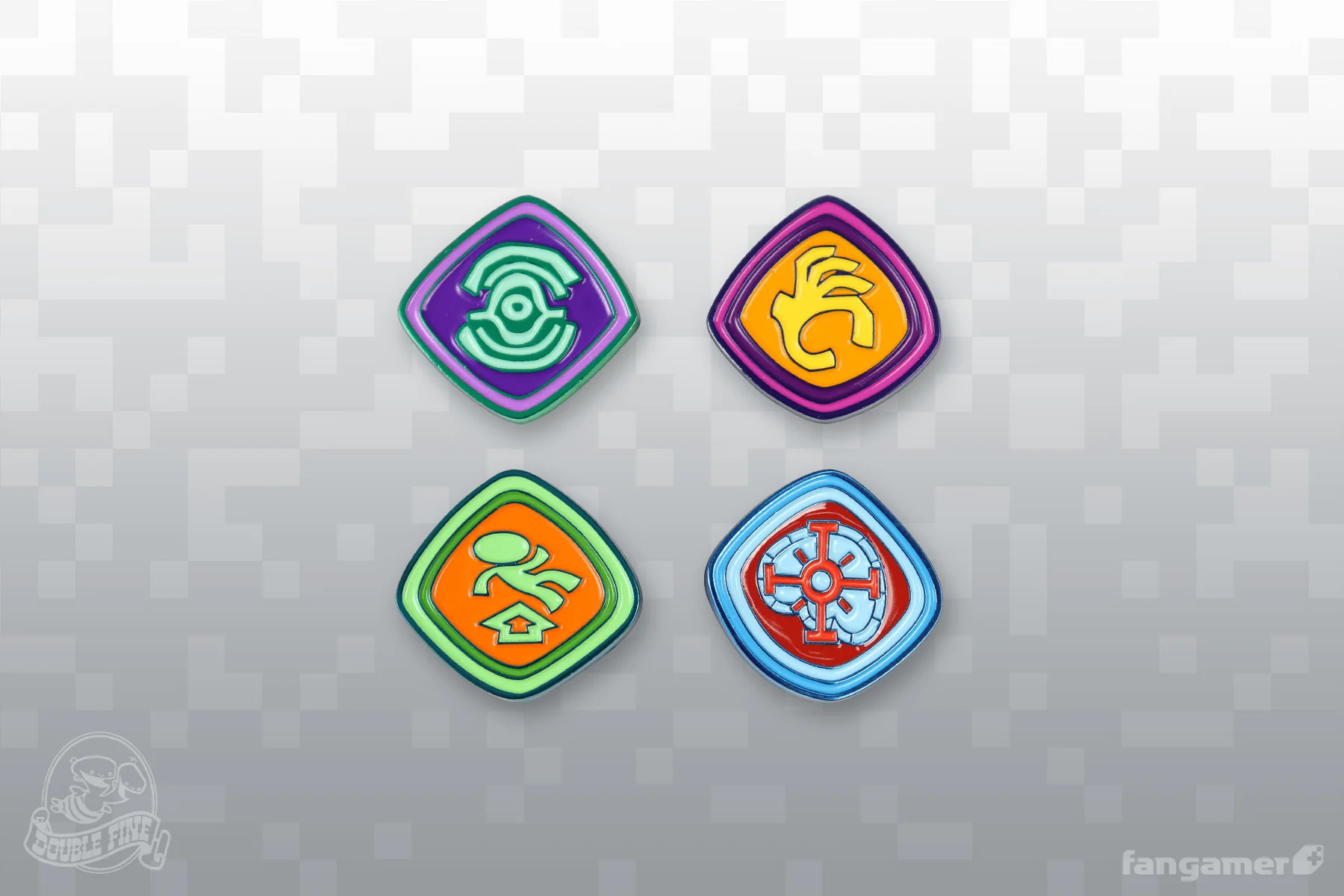 Psychonauts 2 Merit Badge Pin Set 2 - Image 3