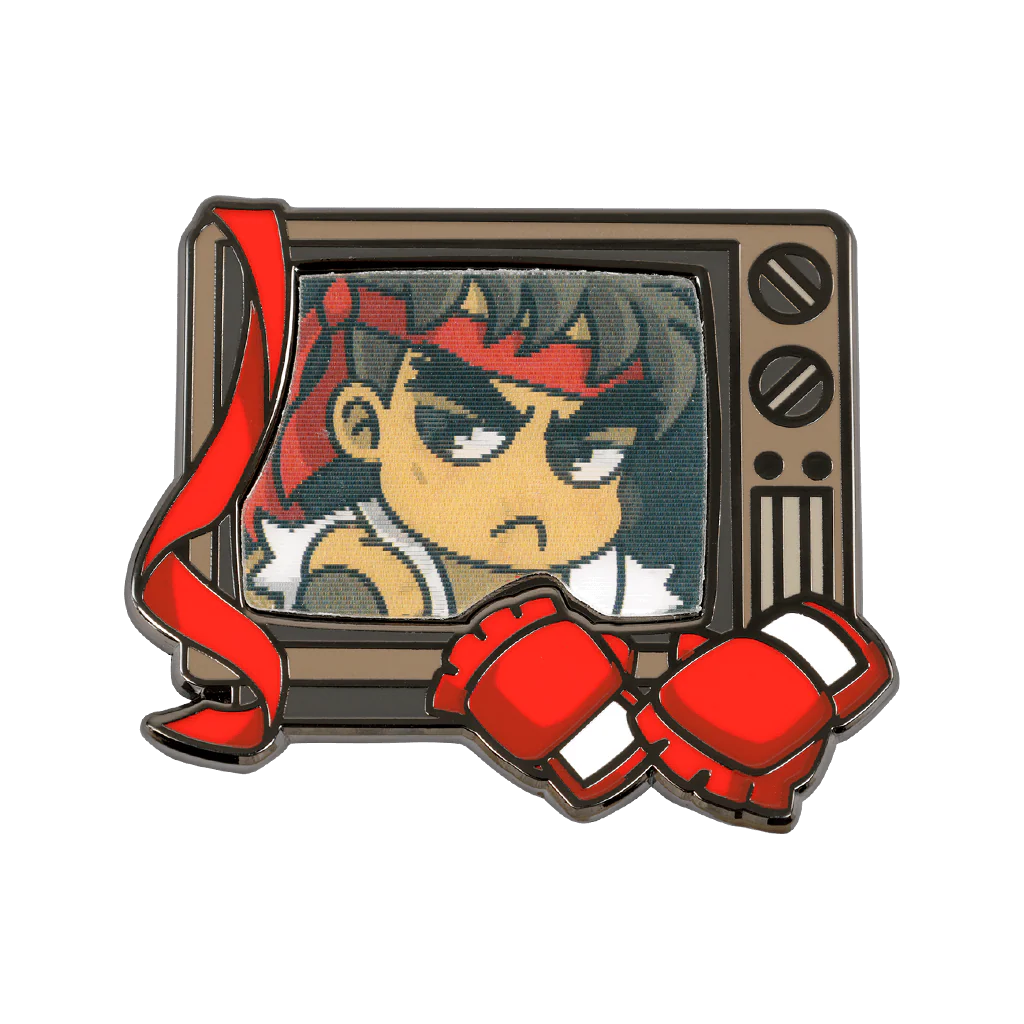 Street Fighter Buddies Lenticular Pin: Ryu - Image 2