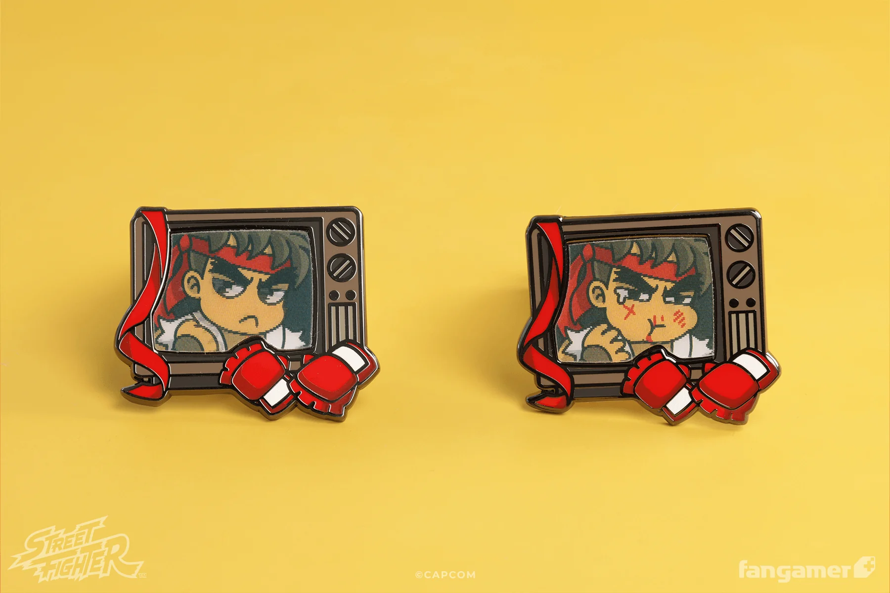 Street Fighter Buddies Lenticular Pin: Ryu - Image 6