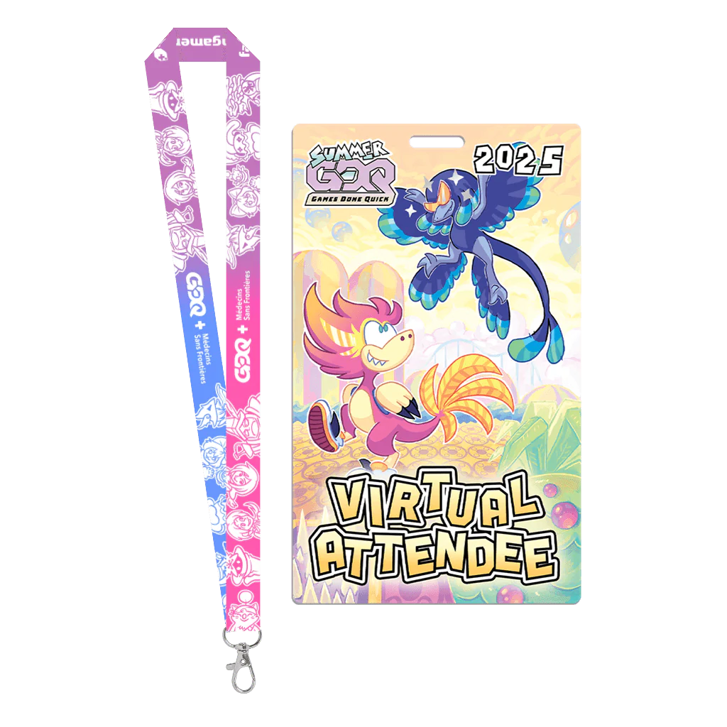 SGDQ 2025 Virtual Attendee Badge - Image 2